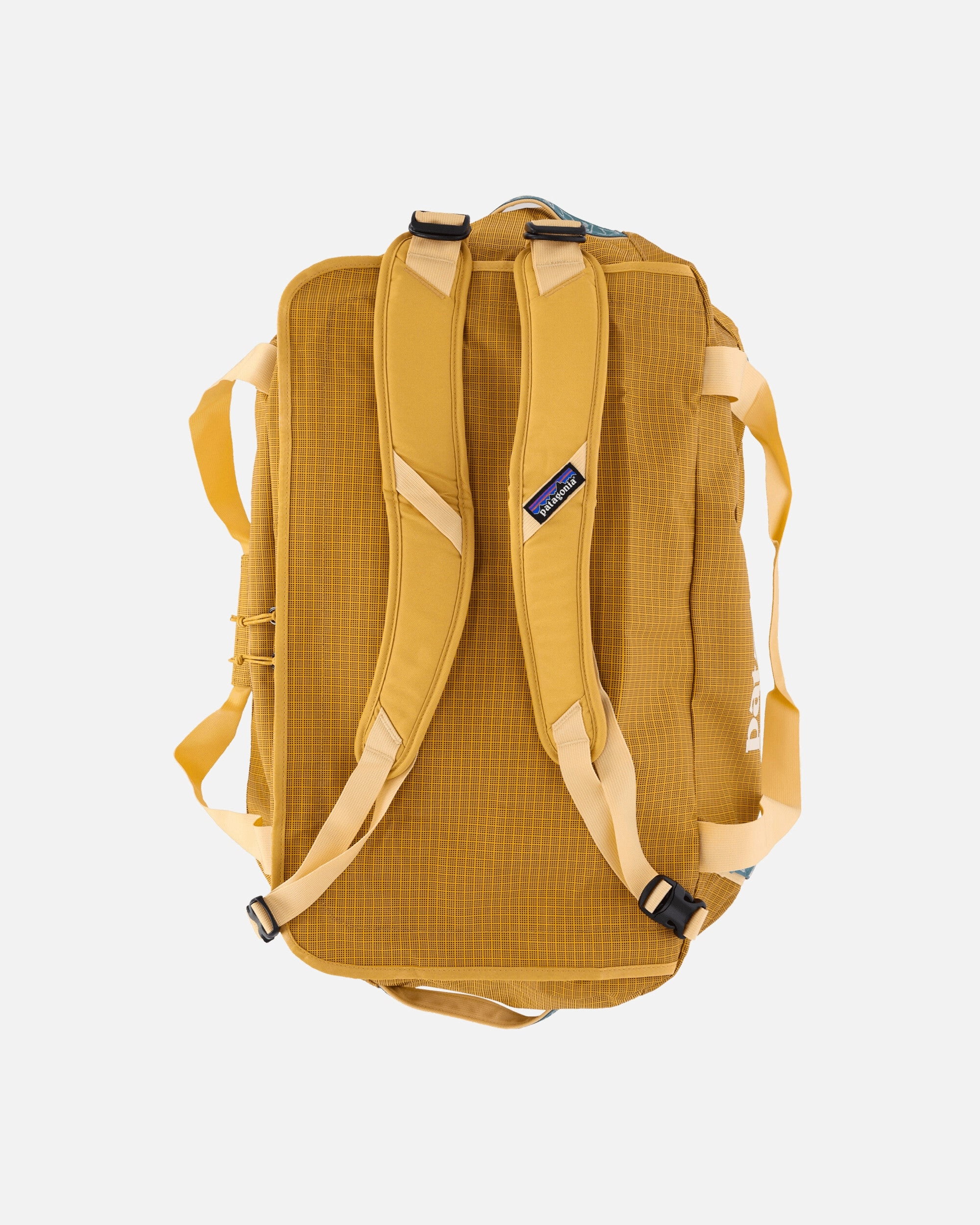 Black Hole 55L Duffel Bag Pufferfish Gold