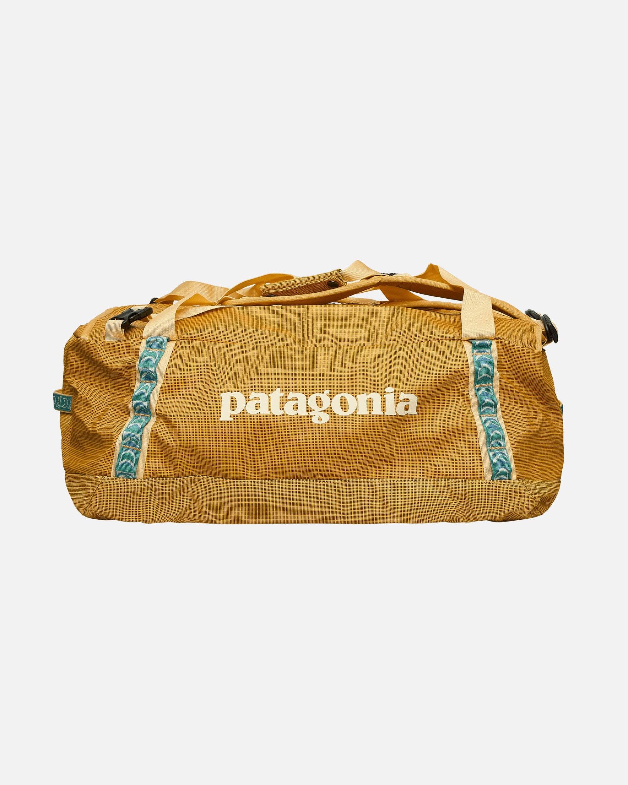 Black Hole 55L Duffel Bag Pufferfish Gold