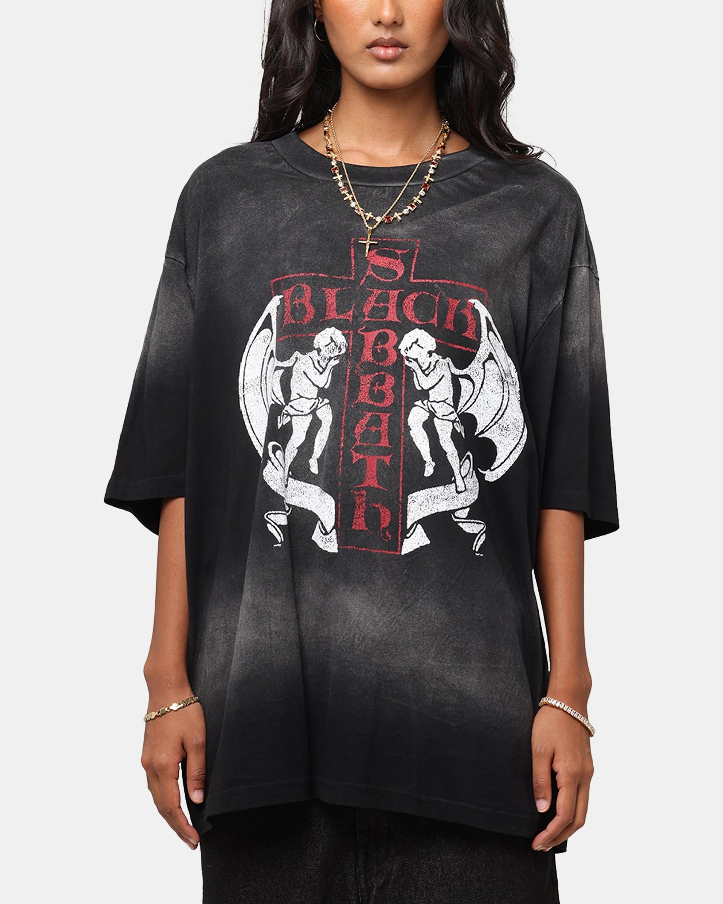 Black Sabbath Sabbath Vintage T-Shirt Washed Black