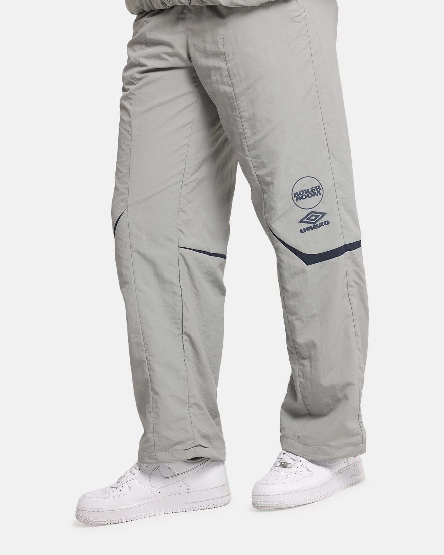 Boiler Room X Umbro Shell Track Pants Grey