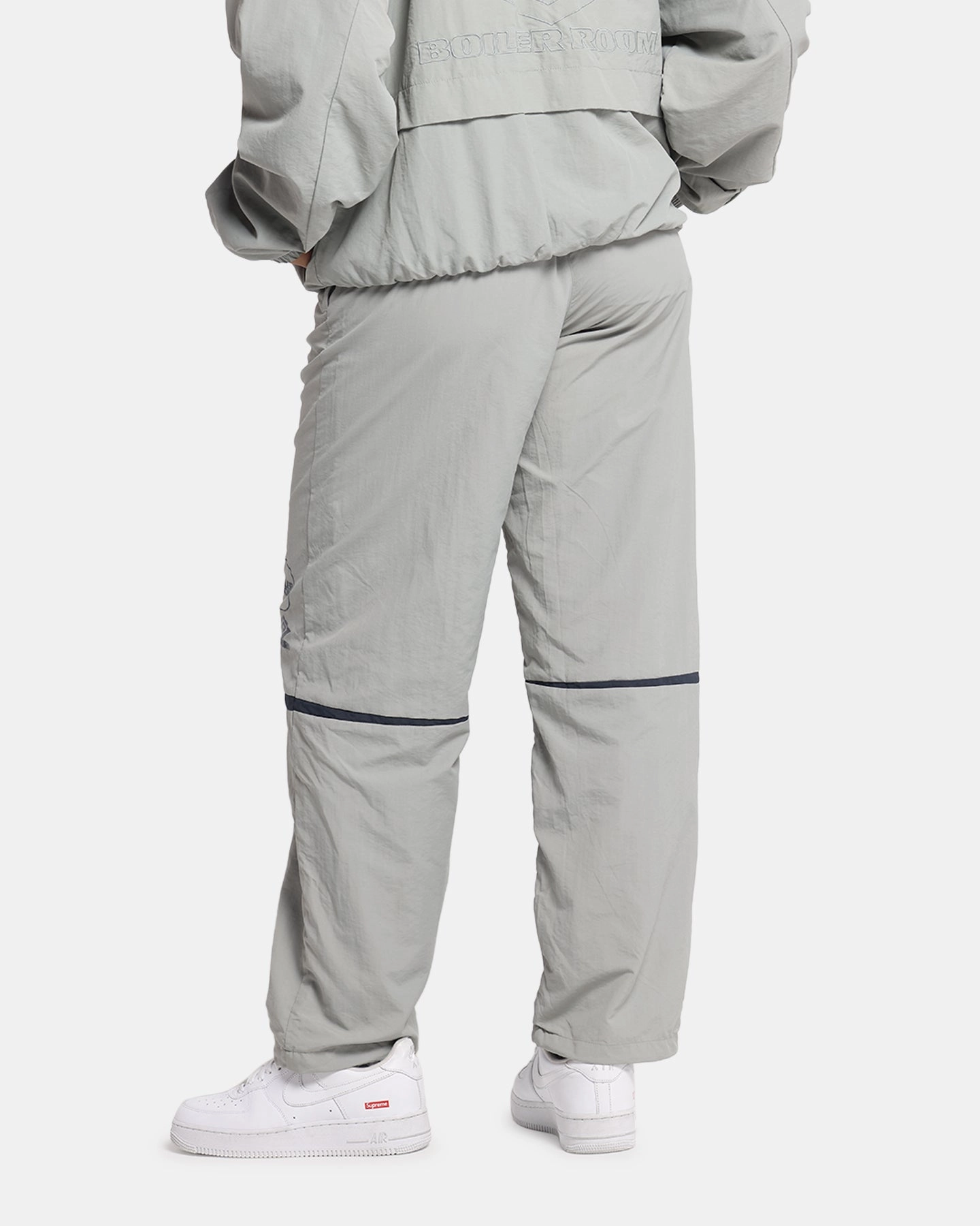 Boiler Room X Umbro Shell Track Pants Grey