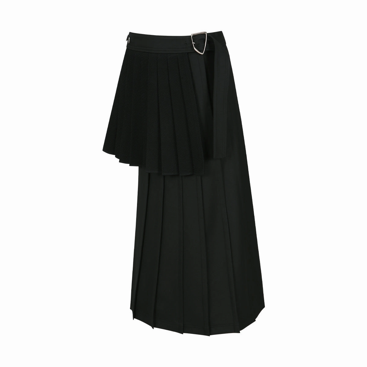 Bouquet Asymmetric Shirt 'Black'