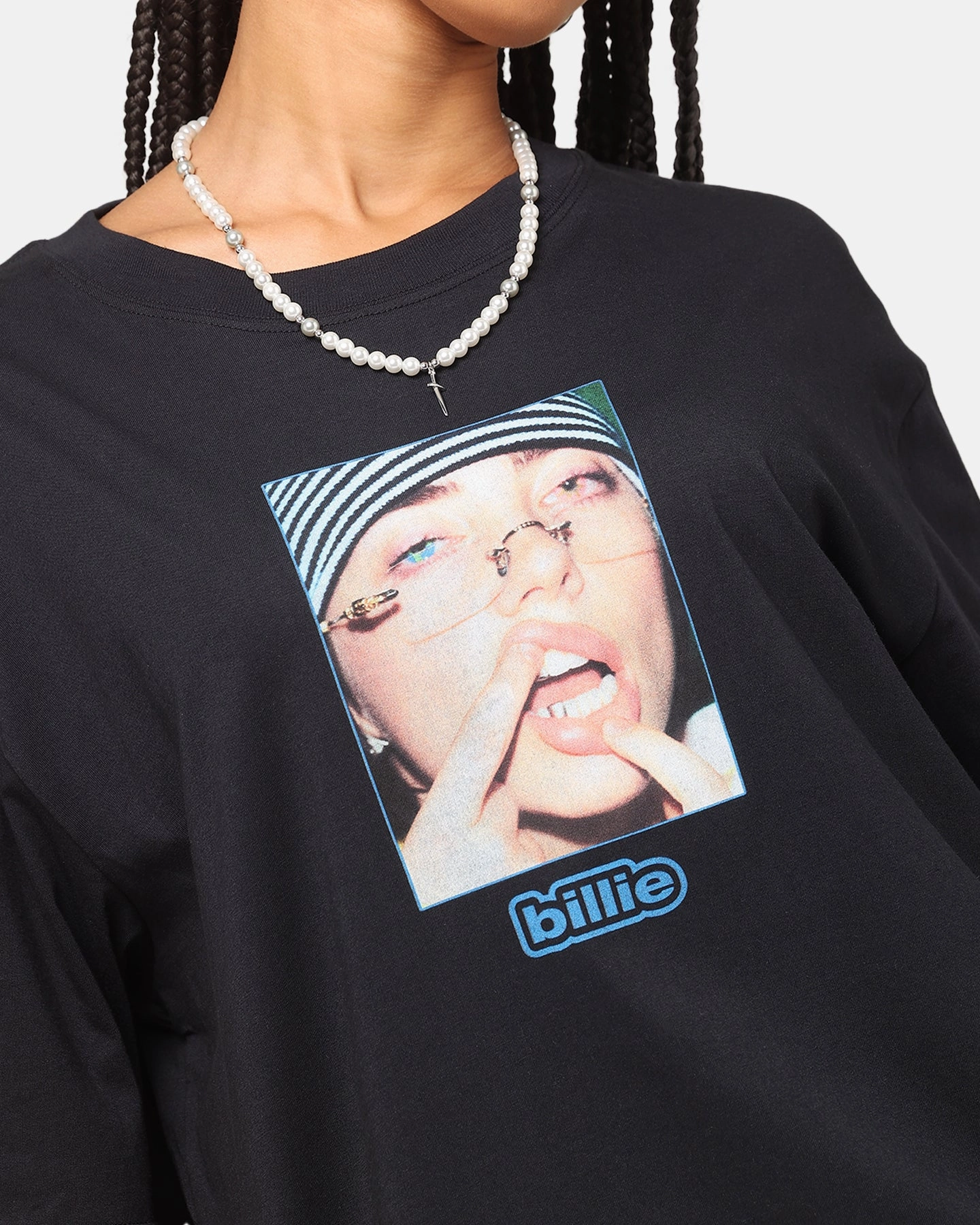 Bravado Billie Eilish Billie T-Shirt Black