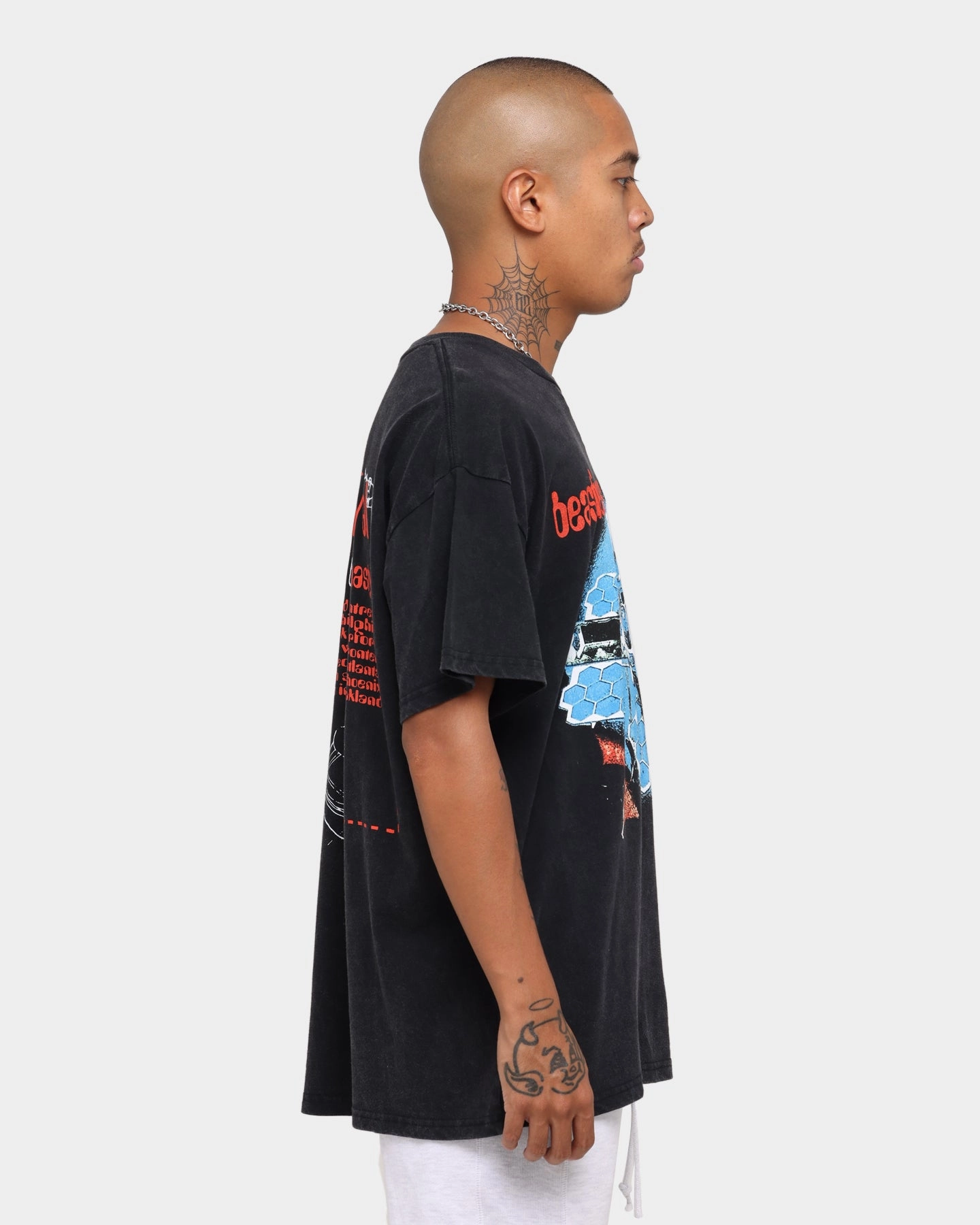Bravado Hello Nasty '98 Vintage T-Shirt Charcoal