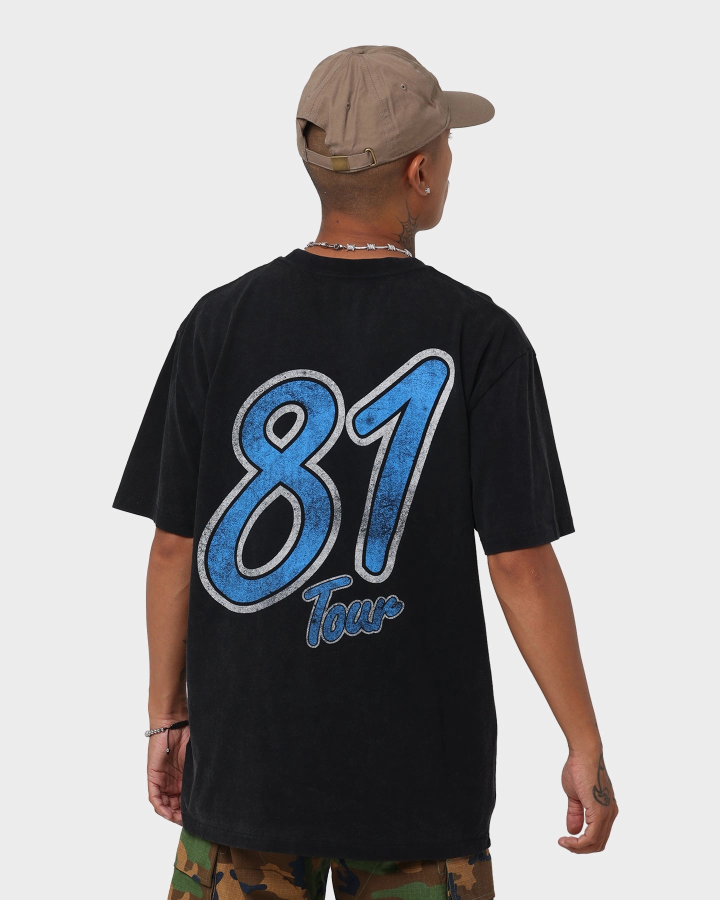 Bravado Rolling Stones '81 Vintage T-Shirt Black Wash