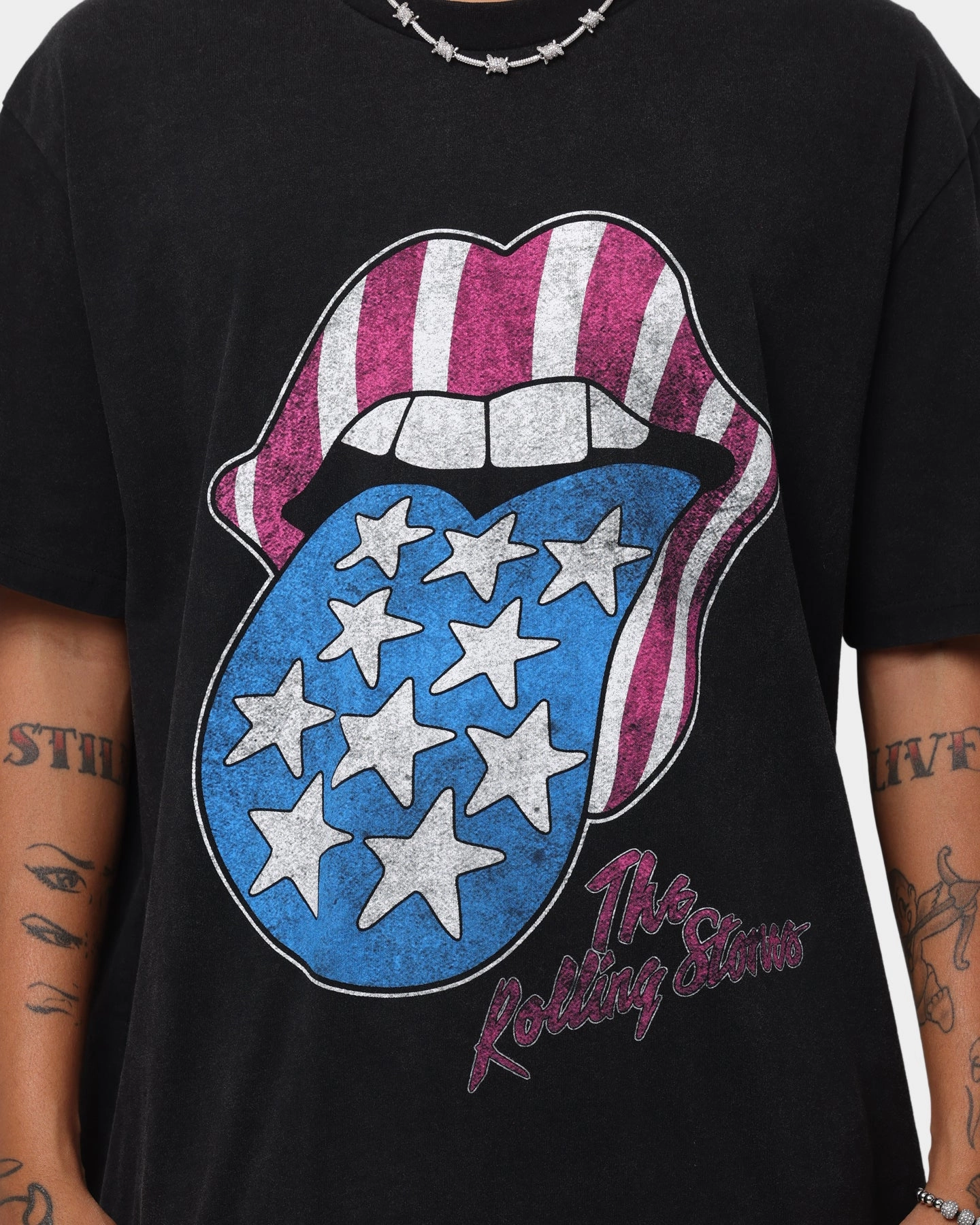 Bravado Rolling Stones '81 Vintage T-Shirt Black Wash