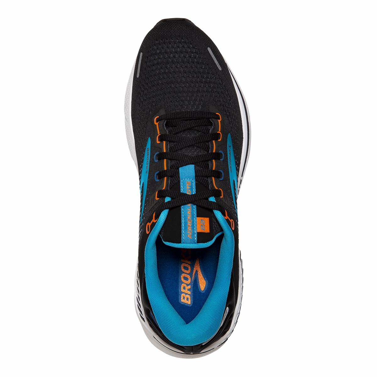 Brooks Adrenaline GTS 22 - Black - Blue - Orange