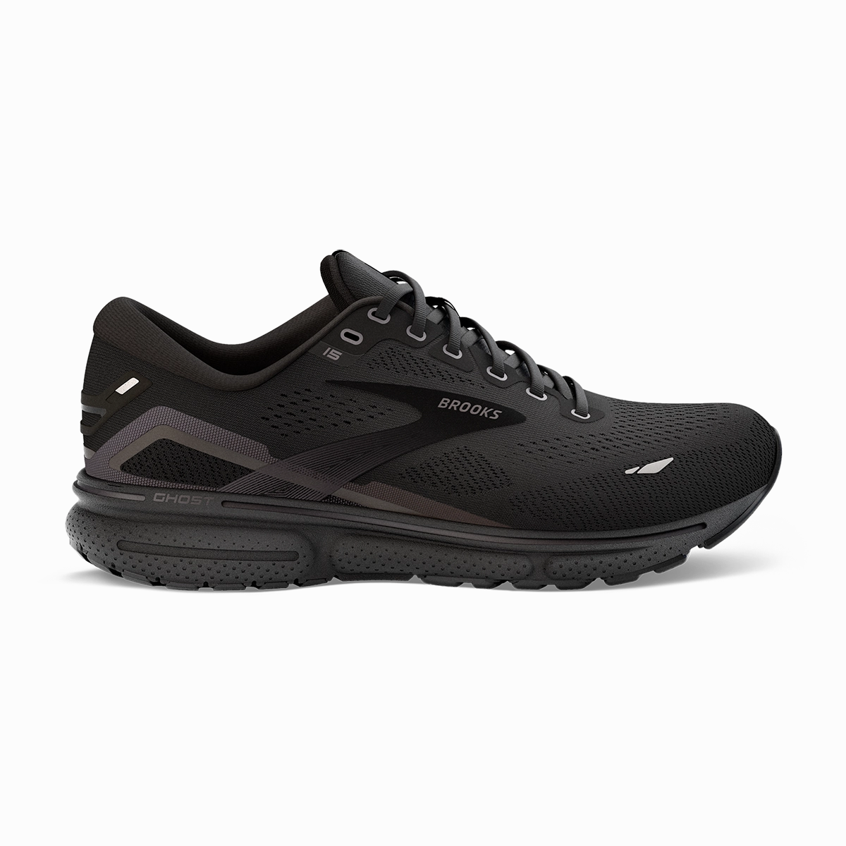 Brooks Ghost 15 - Black - Black - Ebony