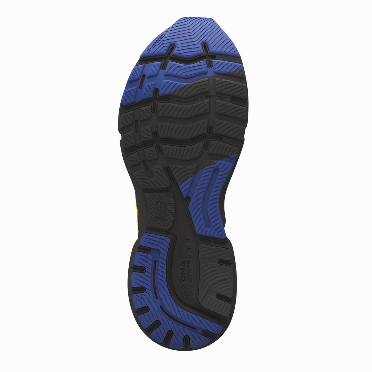 Brooks Ghost 15 - Black - Nightlife - Blue
