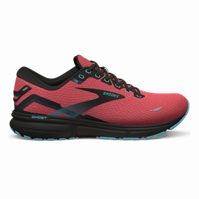 Brooks Ghost 15 - Coral - Black - Blue