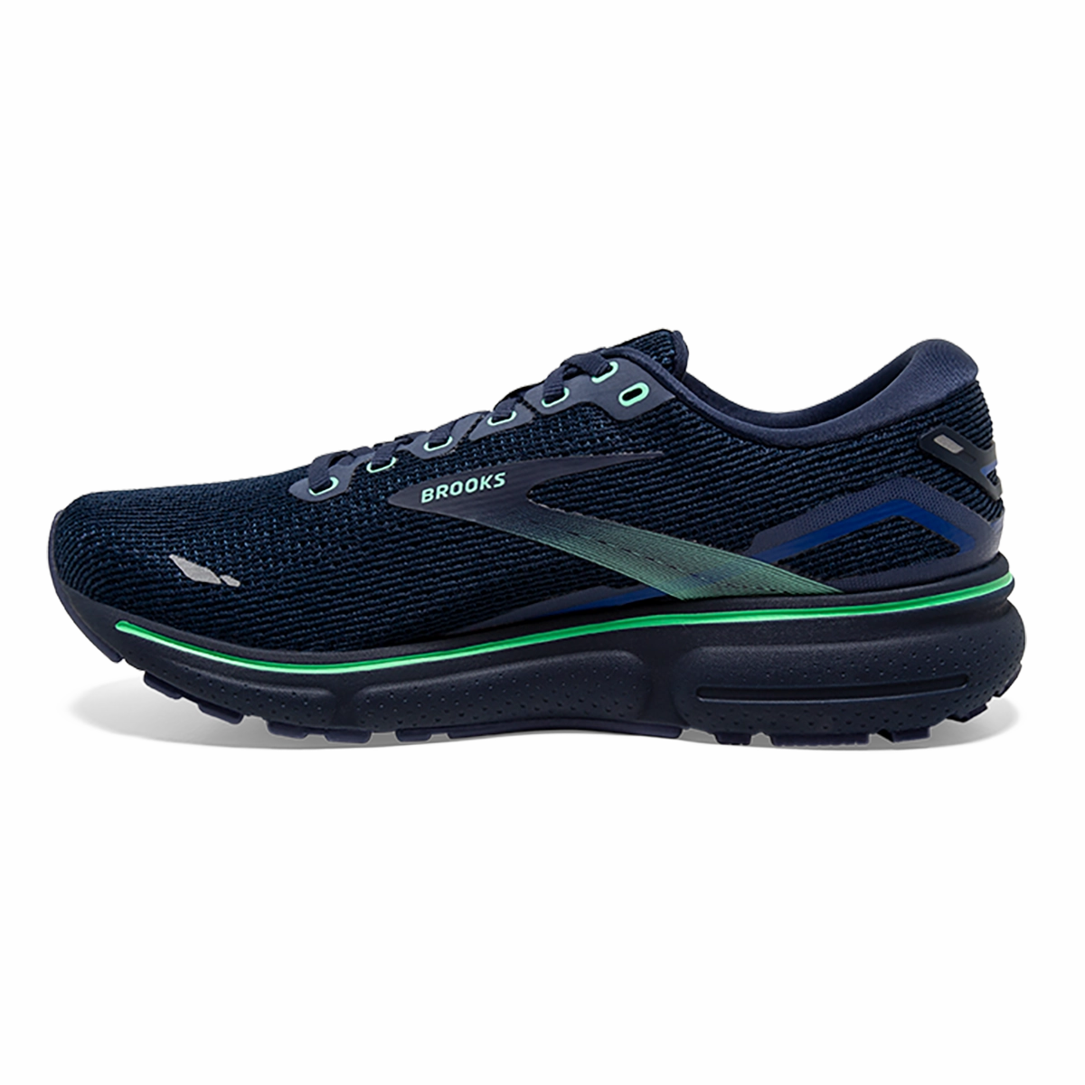 Brooks Ghost 15 - Crown Blue - Black - Green