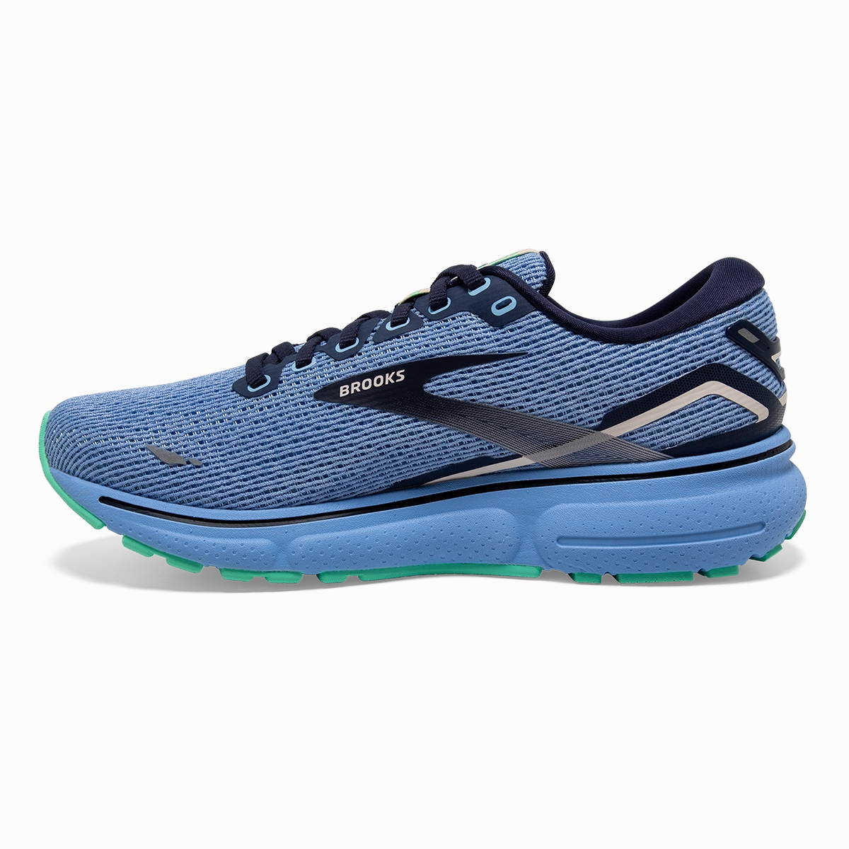 Brooks Ghost 15 - Vista Blue - Peacoat - Linen