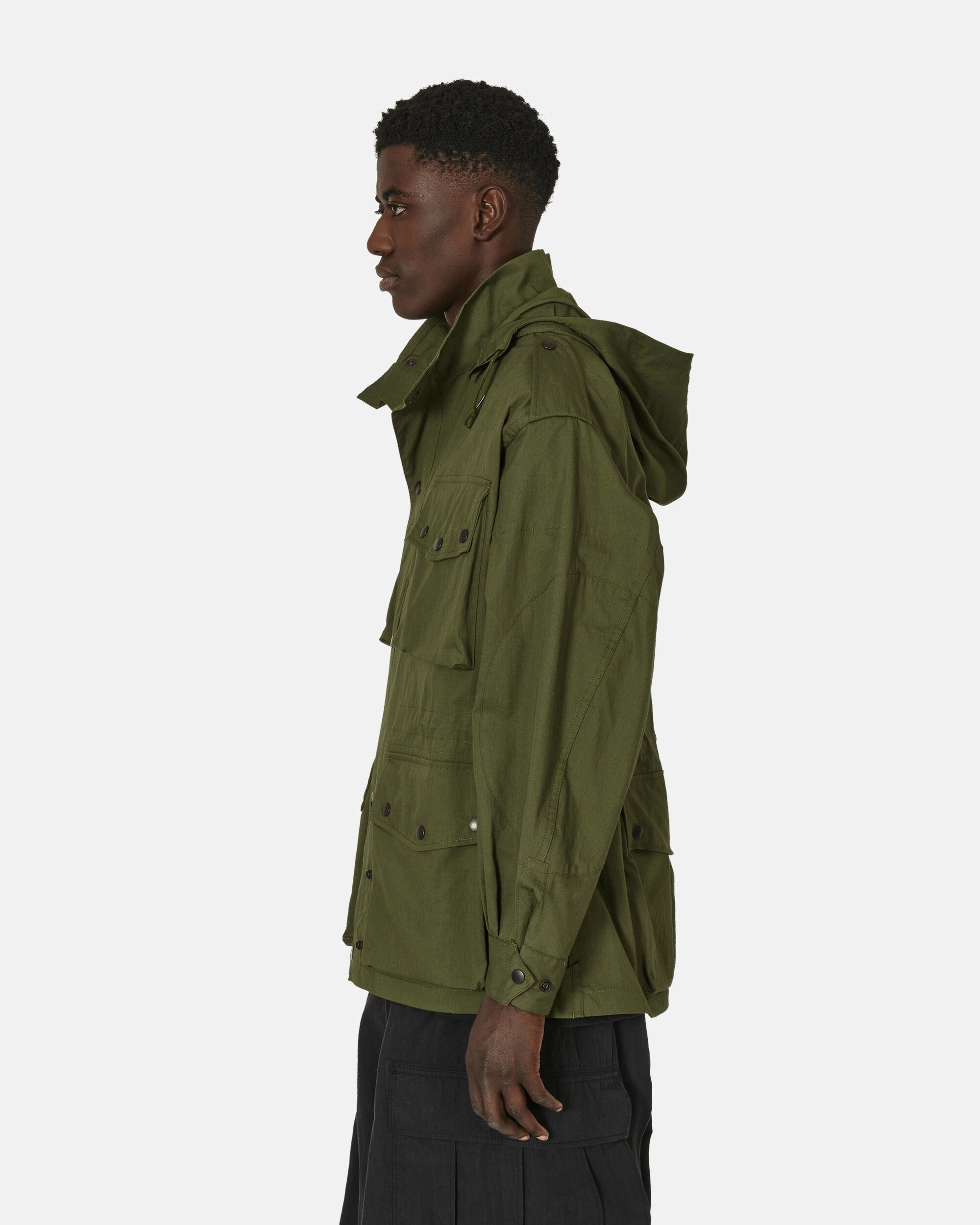 C/N Oxford Cloth Field Coat Olive