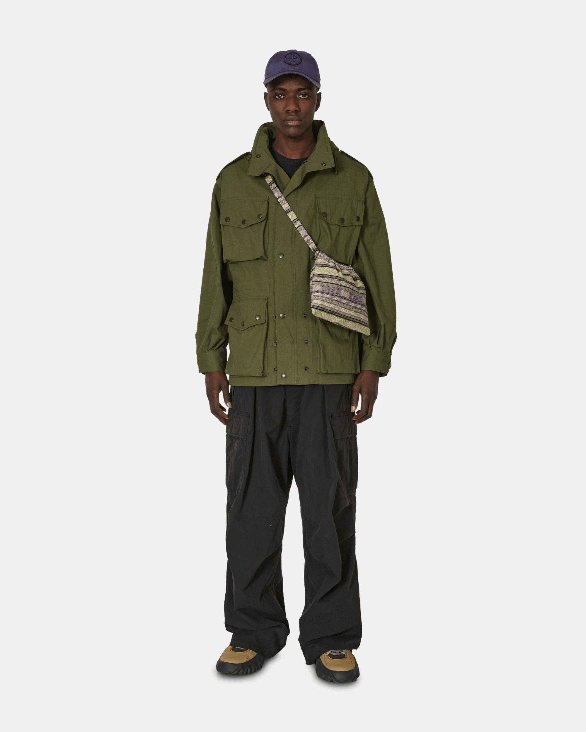 C/N Oxford Cloth Field Coat Olive