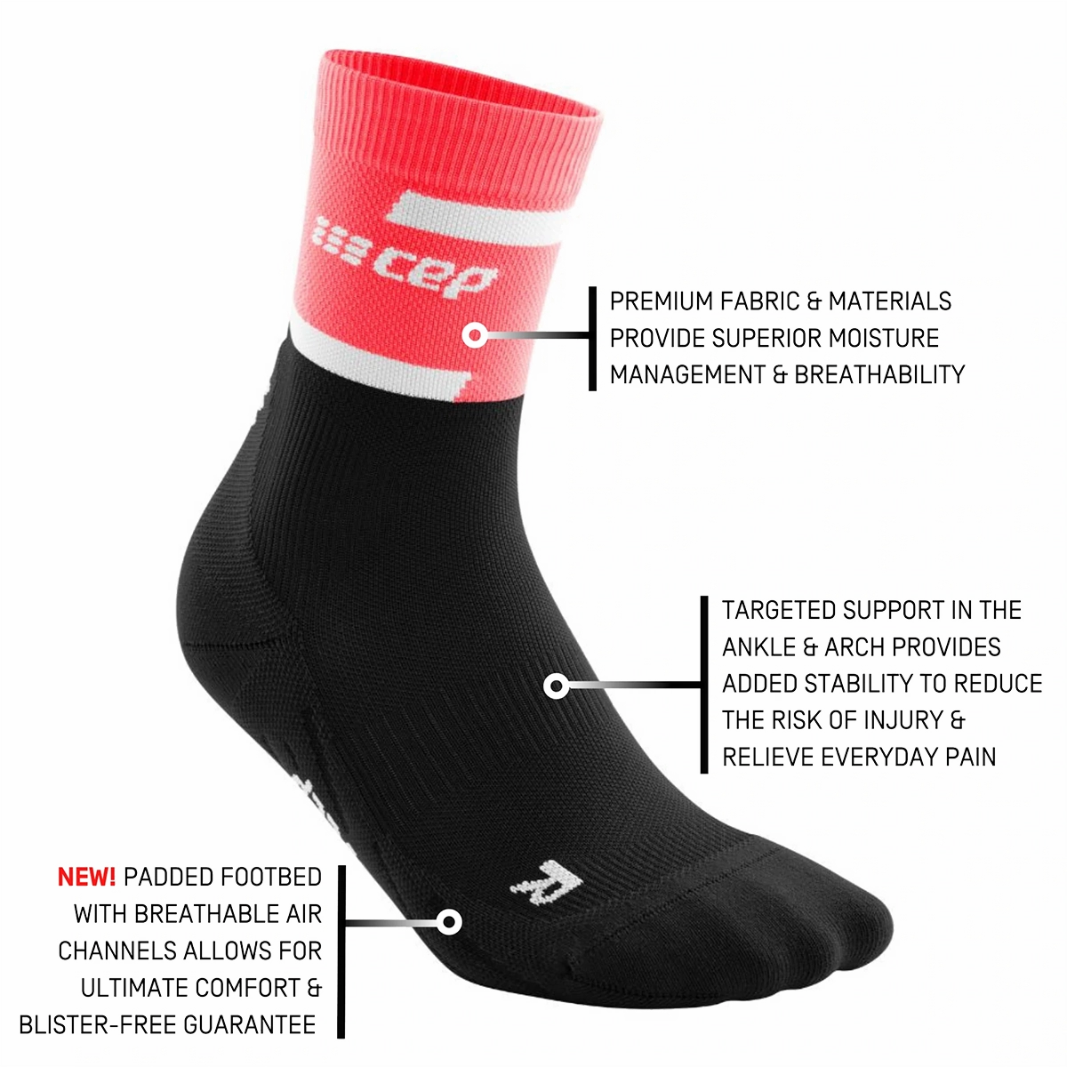 CEP Mid Cut 4.0 Socks