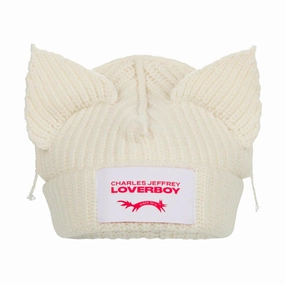 Chunky Ears Beanie 'Ecru'