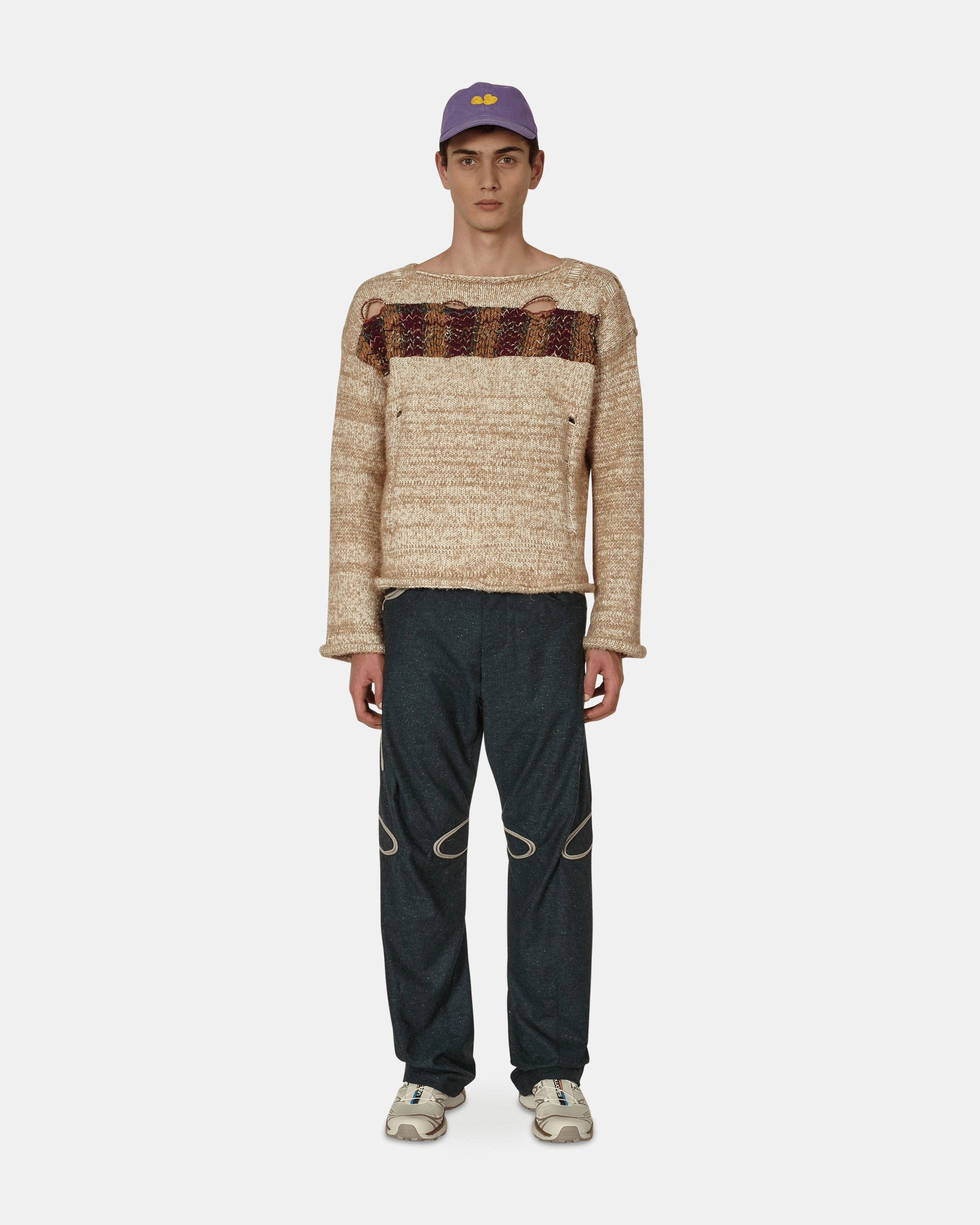 Cosmic Rainbow Sweater Beige