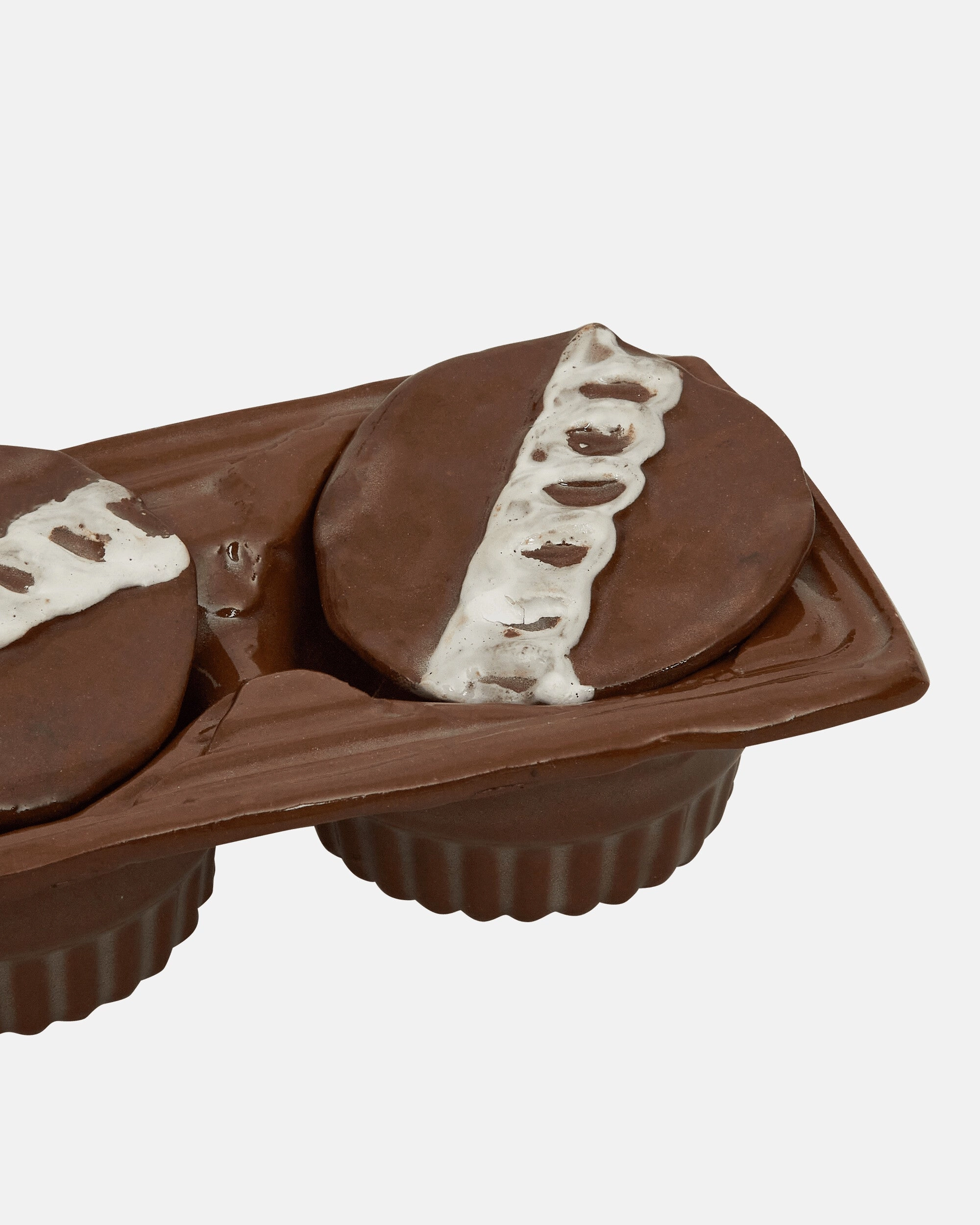 Cup Cake Ashtray Brown