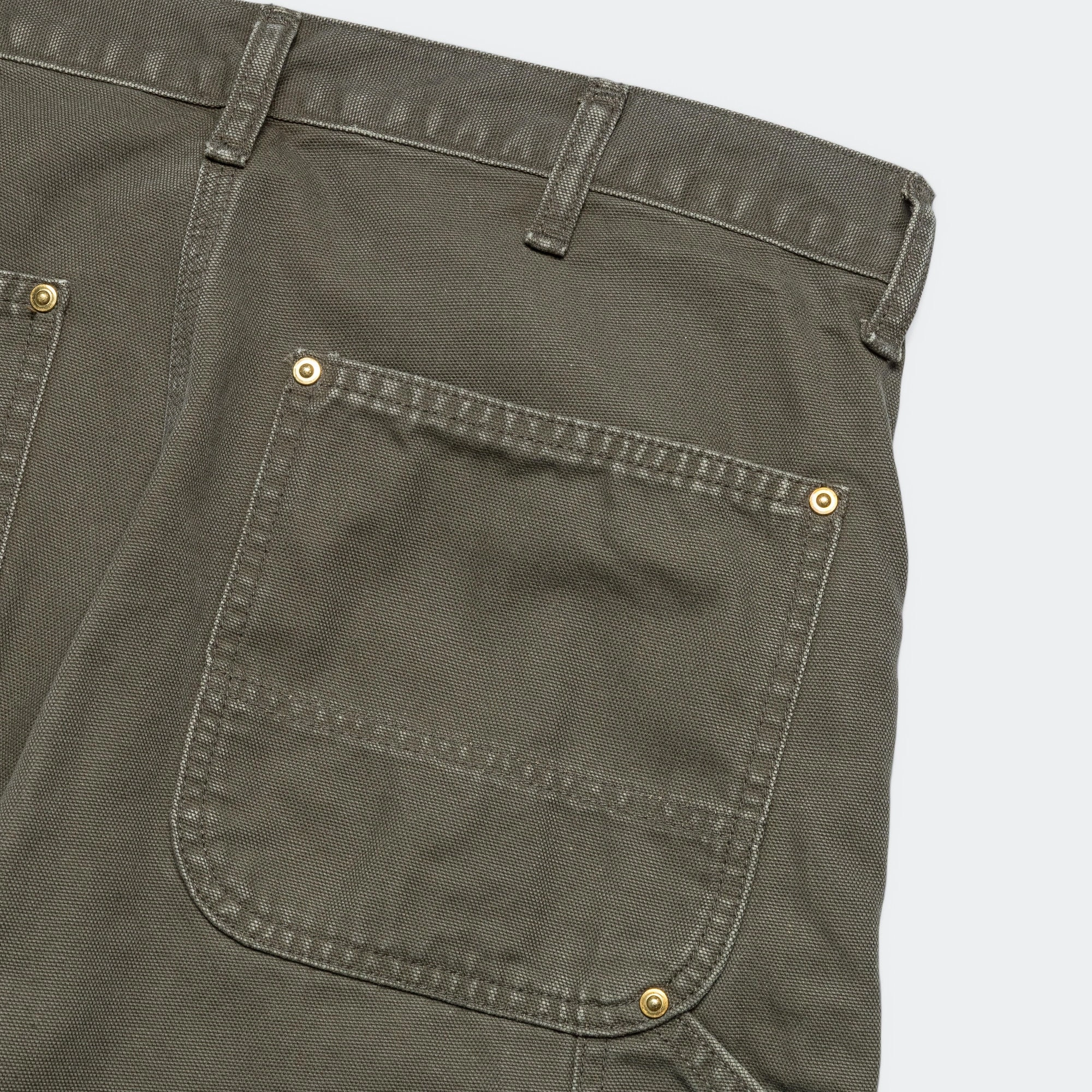 Dad's Fit Painter Pants - Army Green