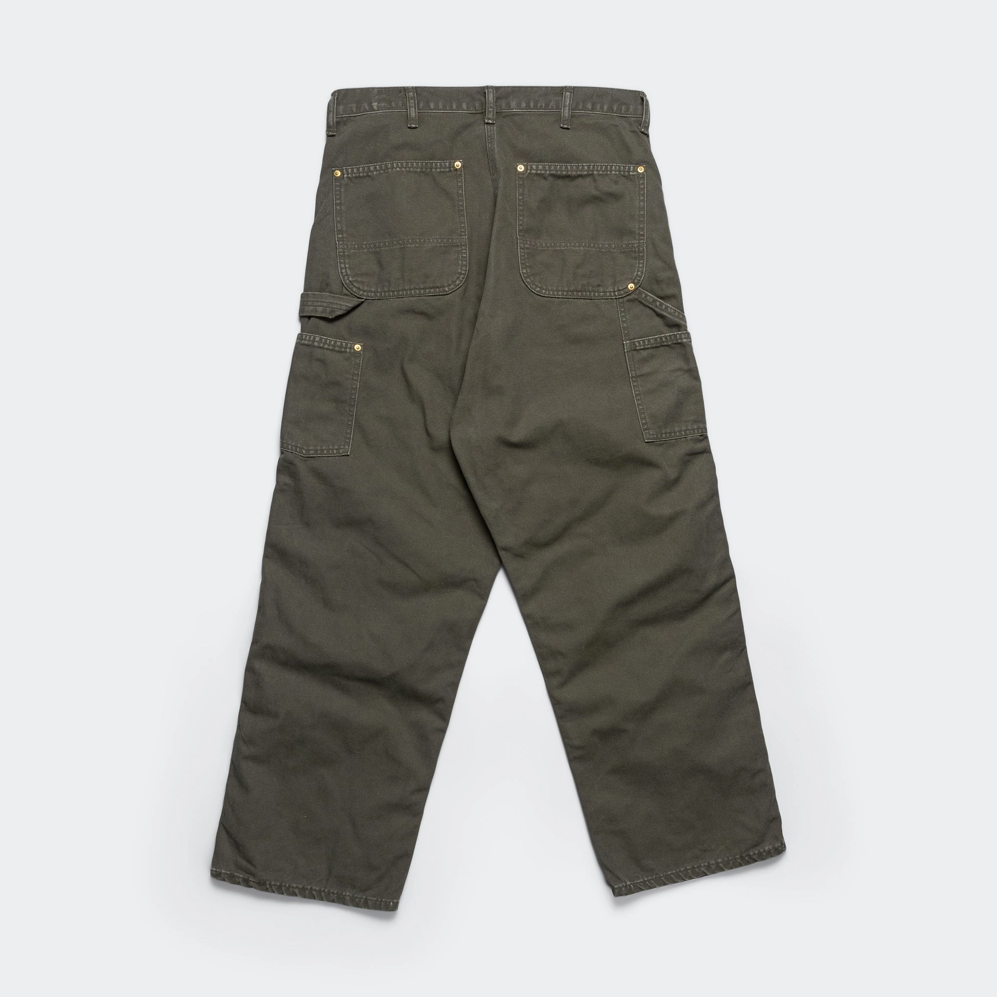 Dad's Fit Painter Pants - Army Green