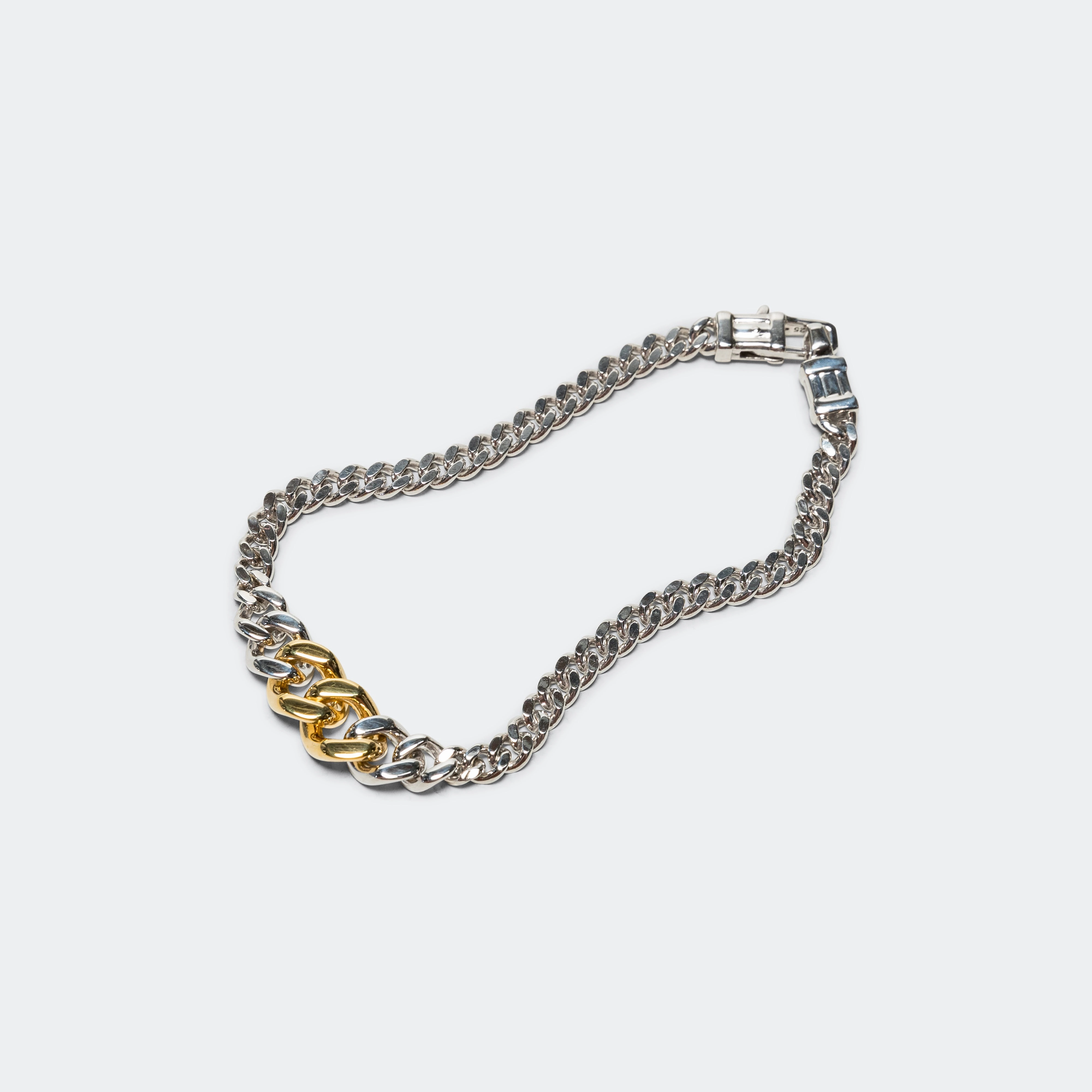 Dean Bracelet Duo - 925 Silver/9K Gold