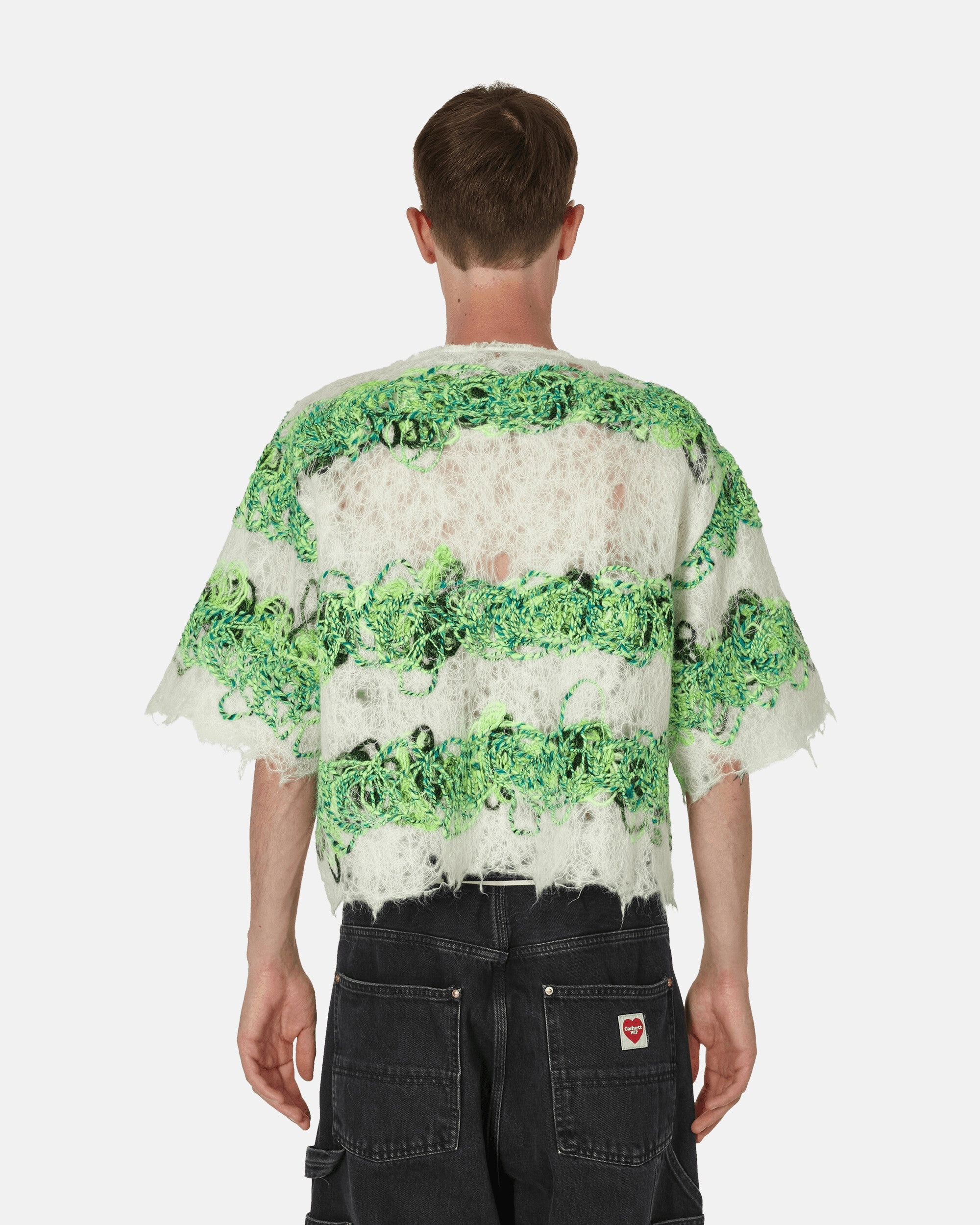 Doomboh T-Shirt White / Neon Green