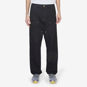 Double Knee Pant Black Stone Canvas