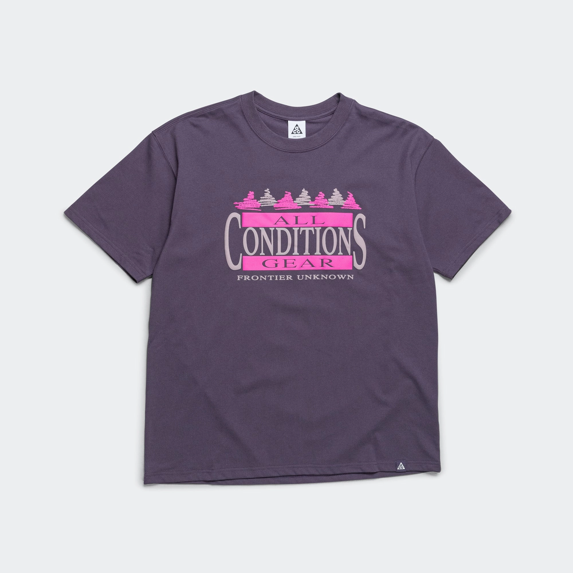 Dri-FIT 'Frontier' SS Tee - Dark Raisin