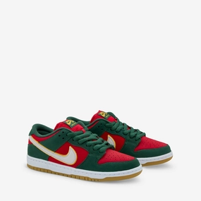 Dunk Low Pro Premium Fir | White | University Gold | Fire Red