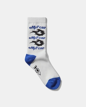 eMpT cav Fire Socks White