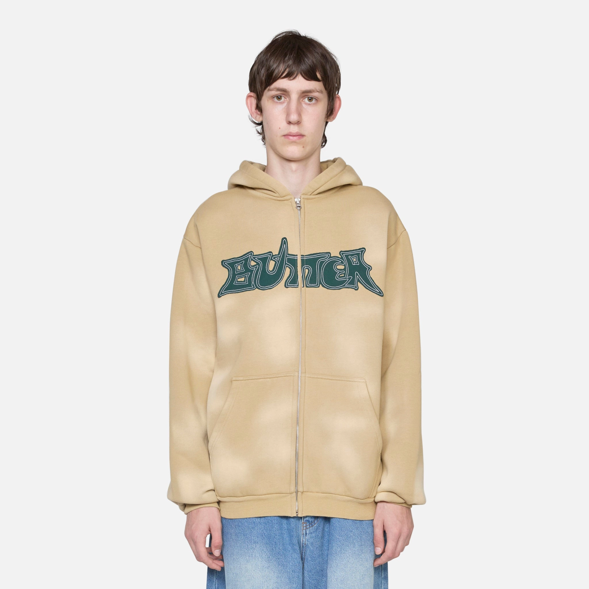 Encounter Zip-Thru Hood Washed Tan