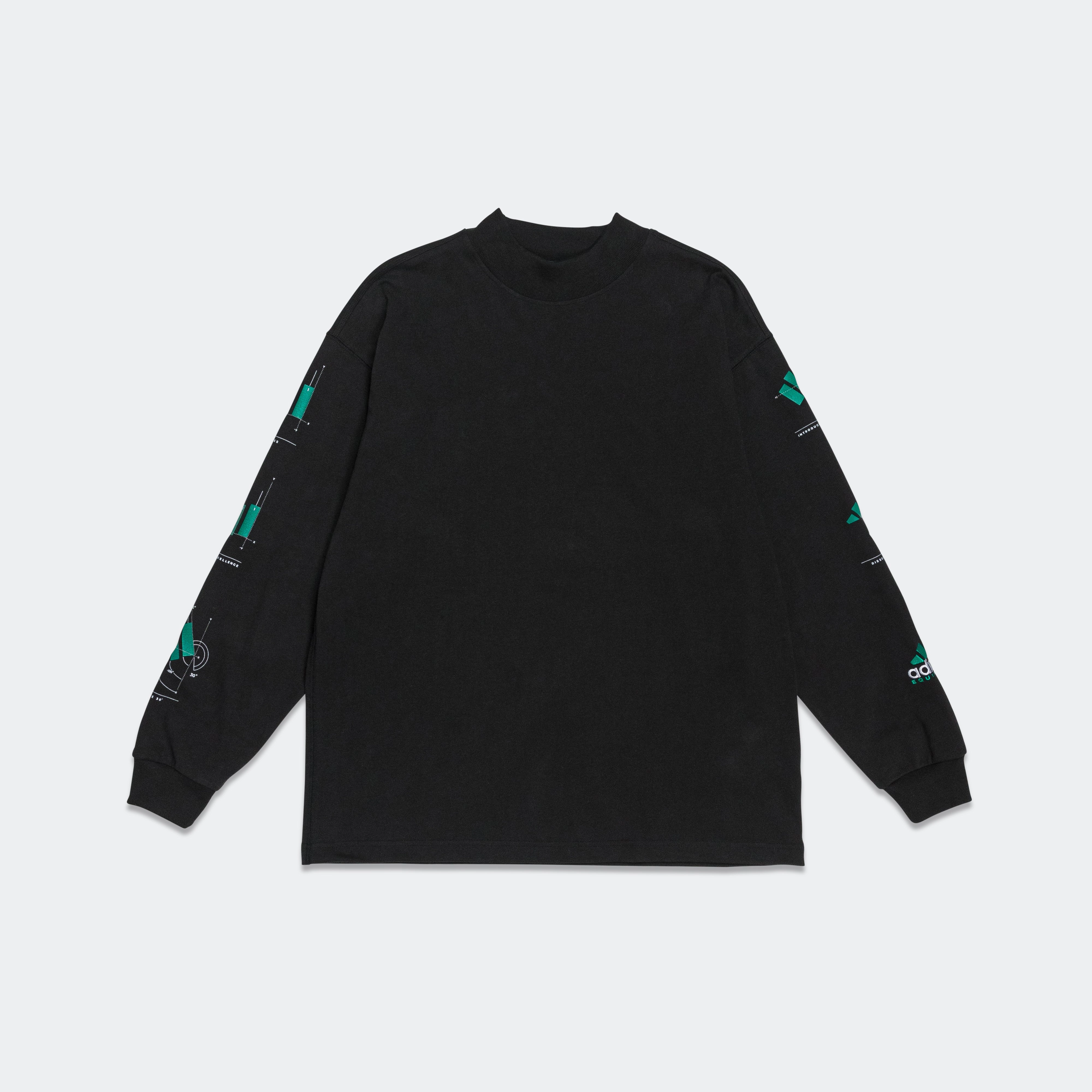EQT LS Logo Tee - Black
