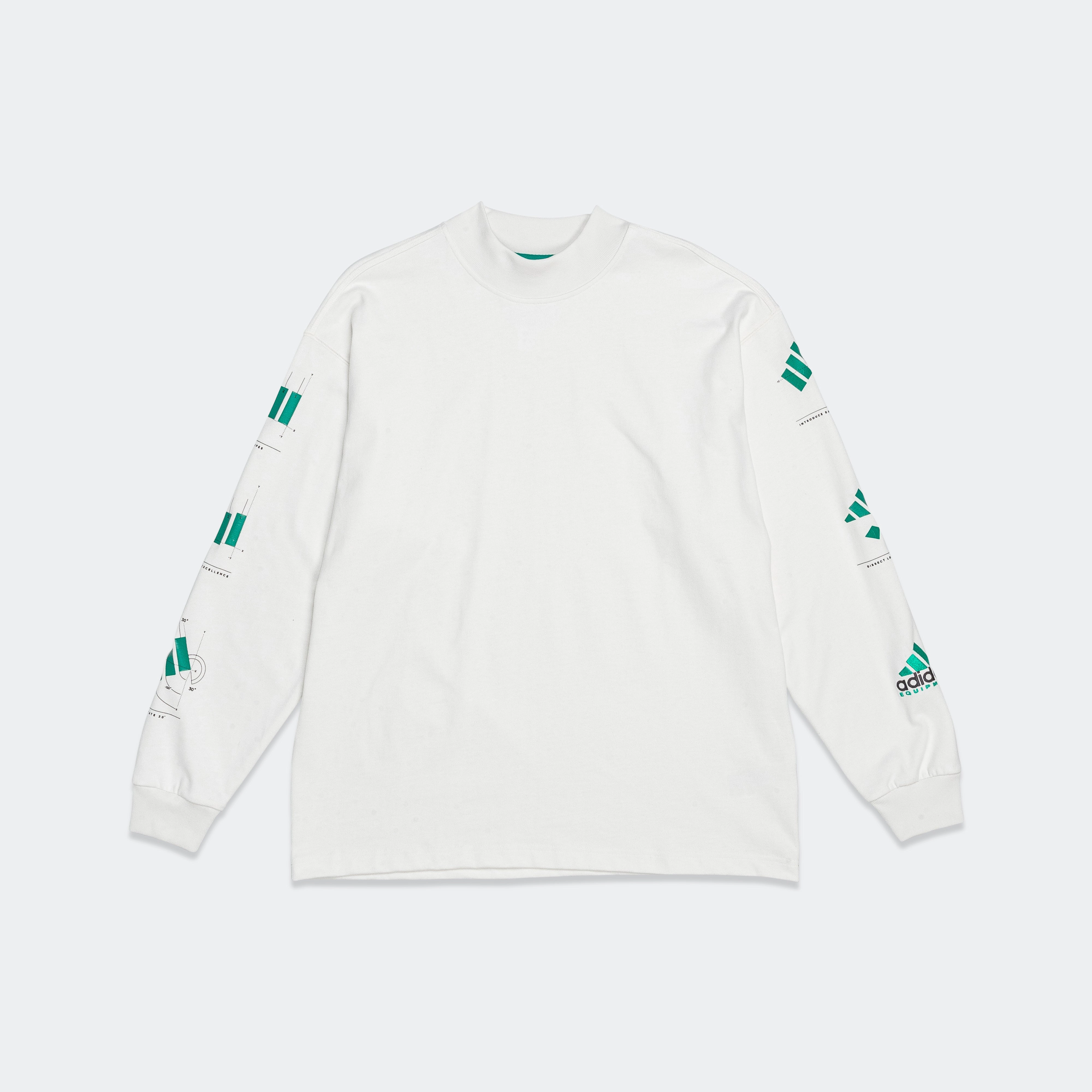 EQT LS Logo Tee - Cloud White