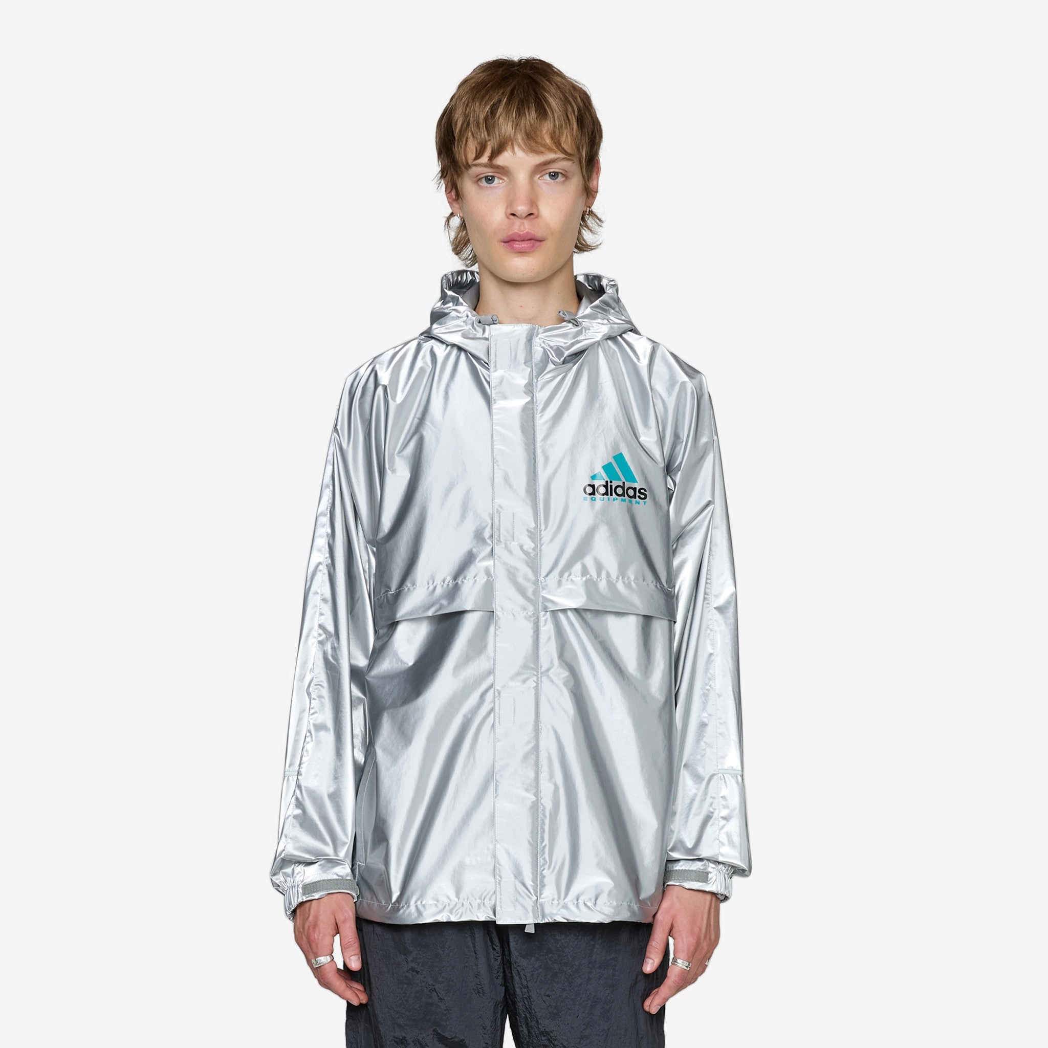 EQT Metallic Windbreaker Silver Metallic