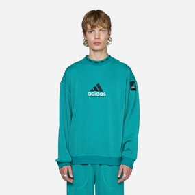 EQT Reflective Crewneck Sweatshirt Equipment Green