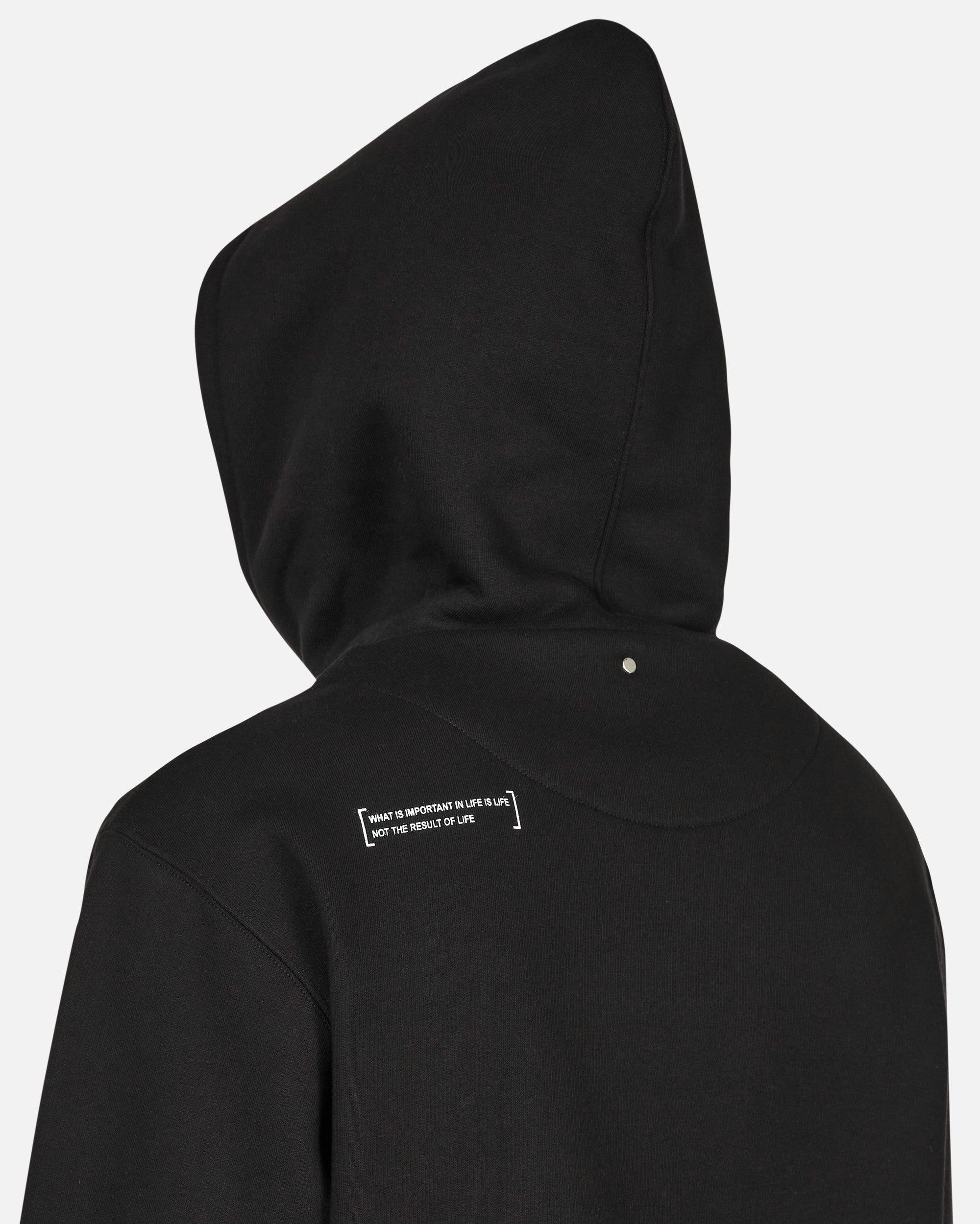 Ethos Hooded Sweatshirt Black