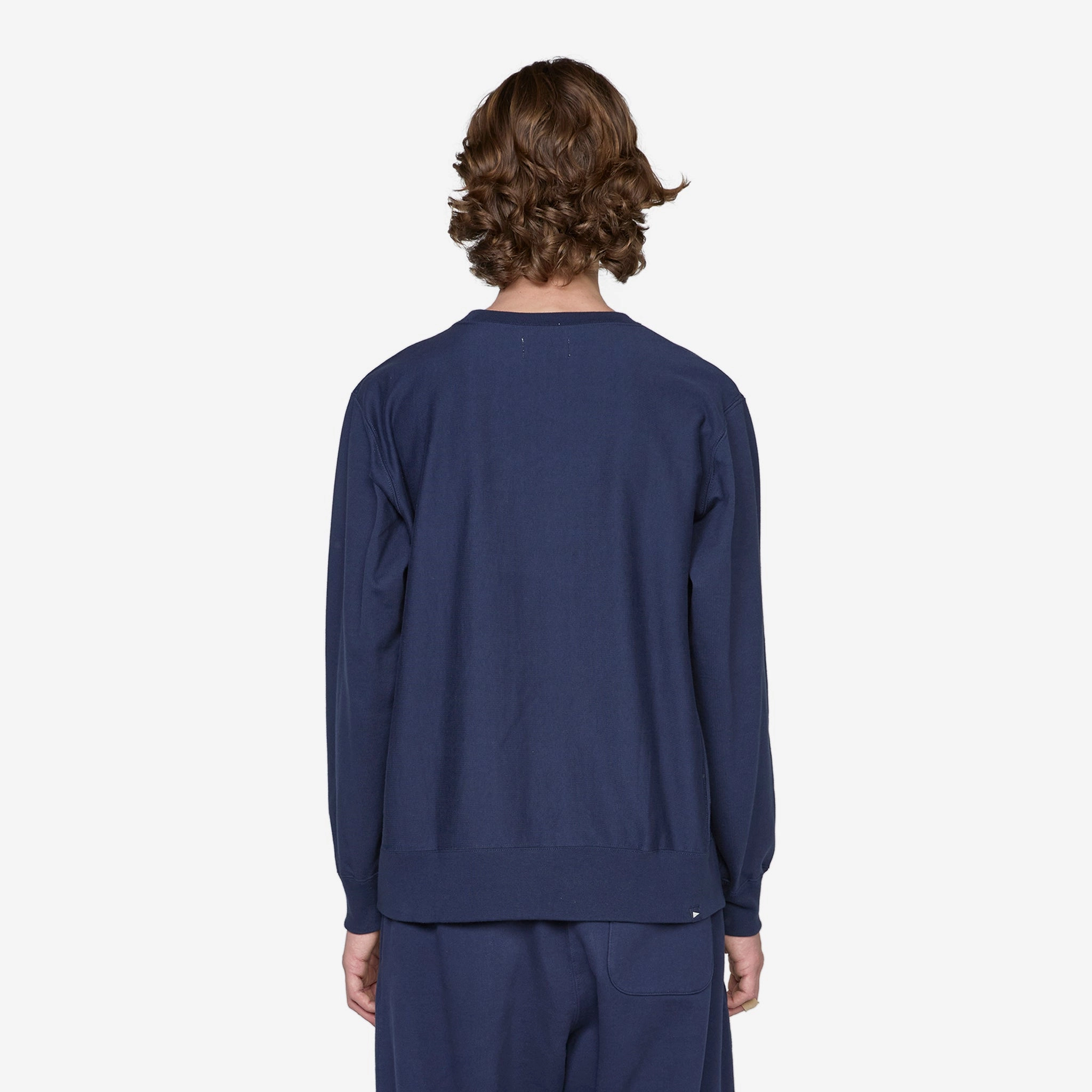 Fiore Heavy Jersey Crew Navy