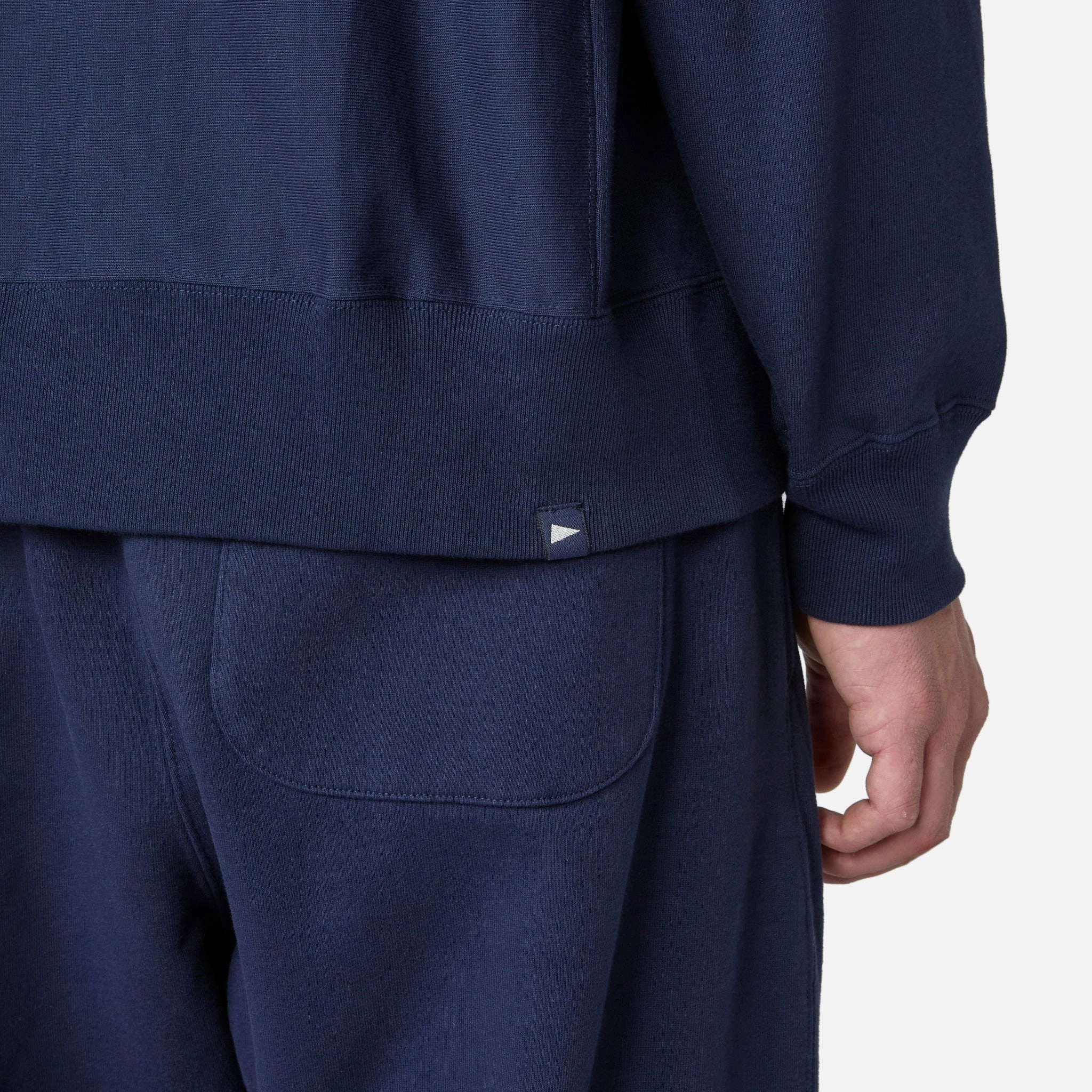 Fiore Heavy Jersey Crew Navy