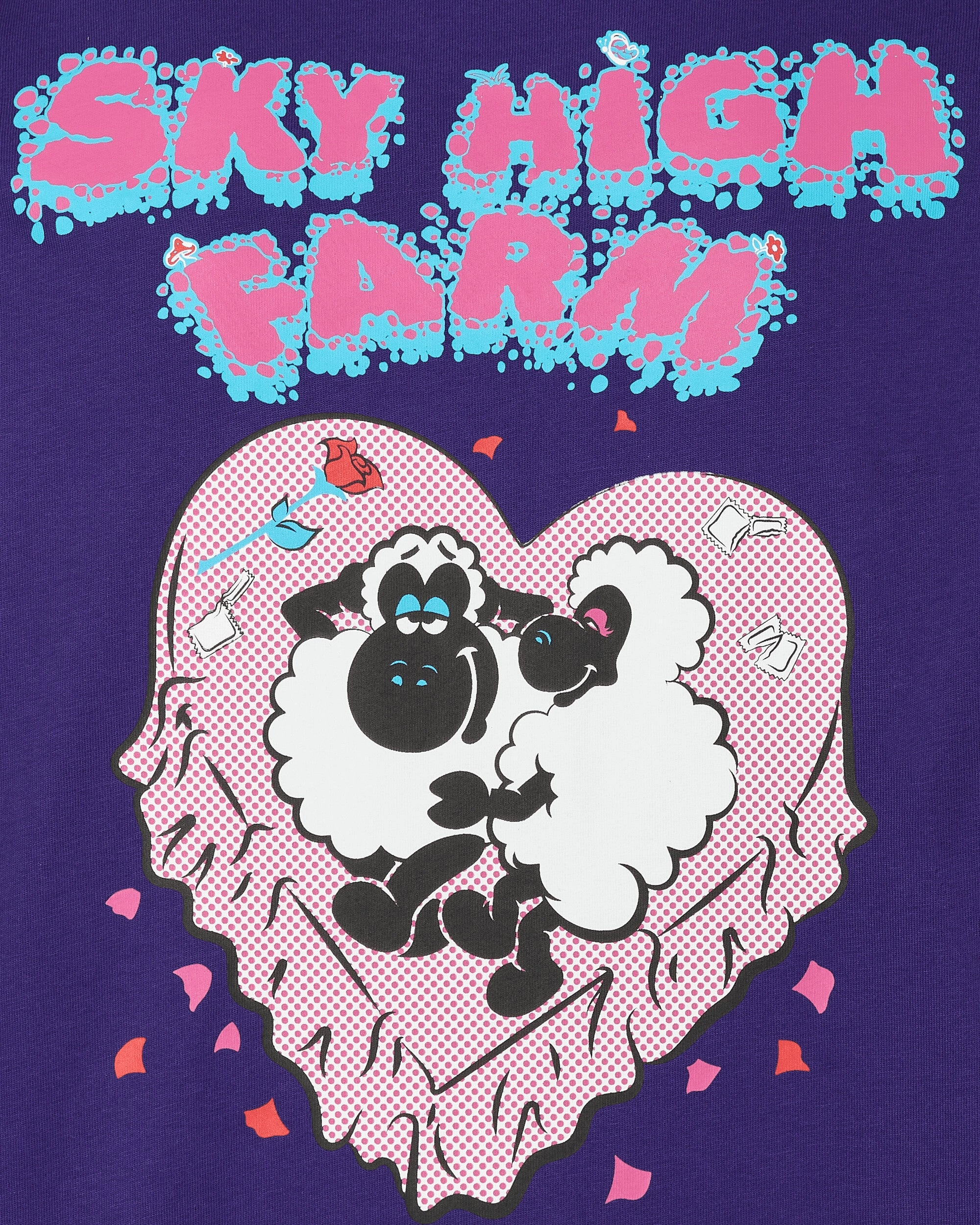 Flatbush Printed T-Shirt Purple