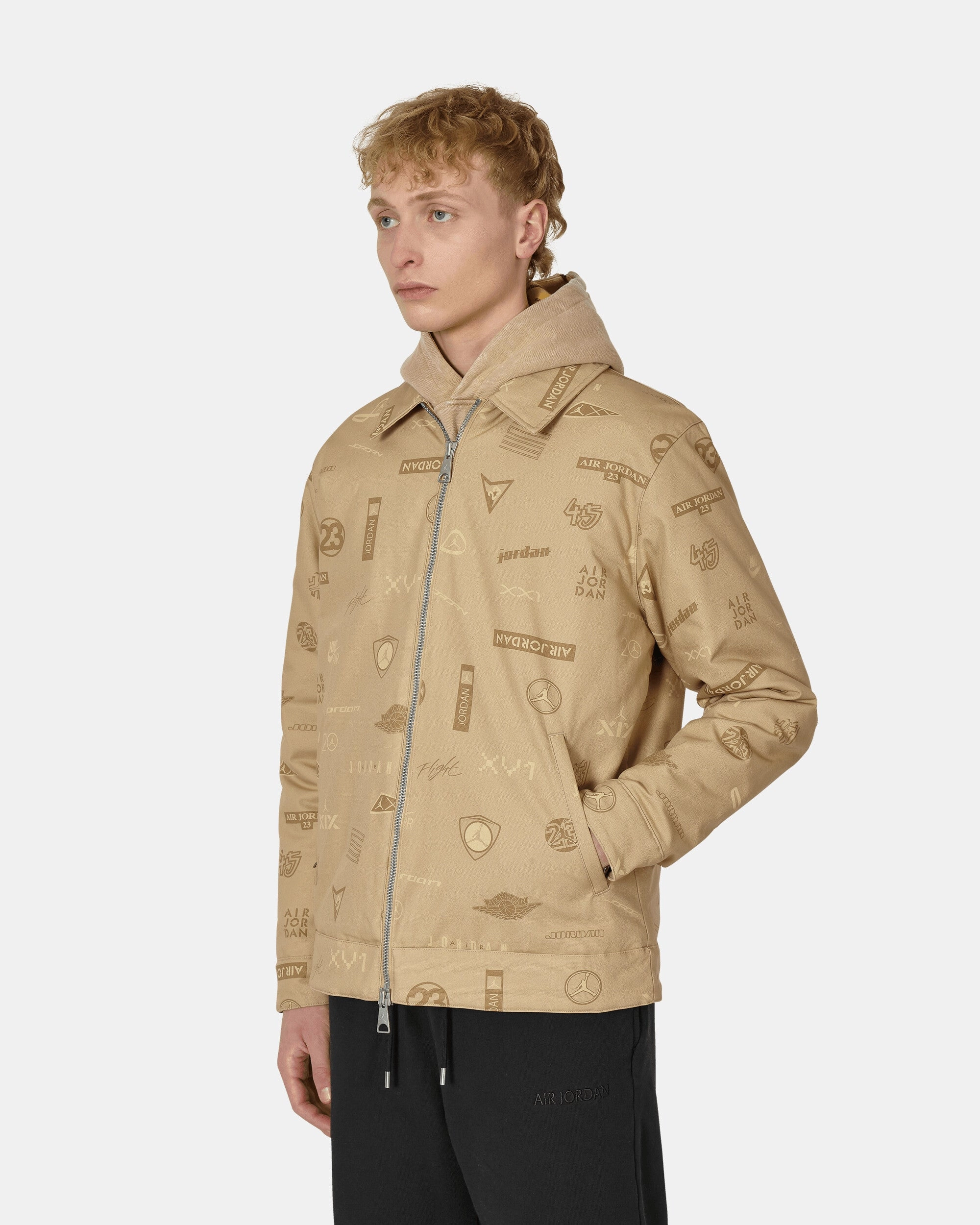 Flight Heritage Printed Jacket Beige