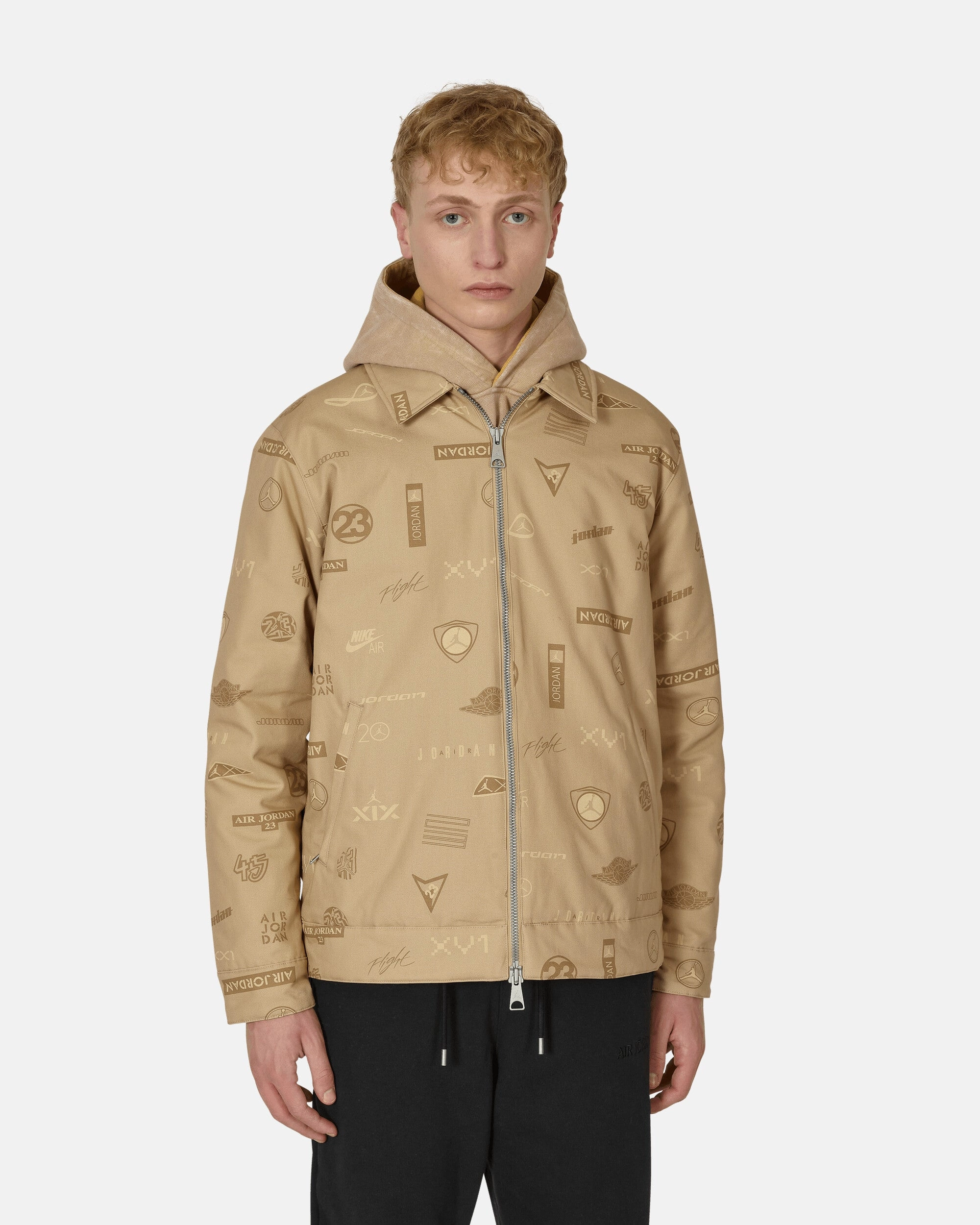 Flight Heritage Printed Jacket Beige