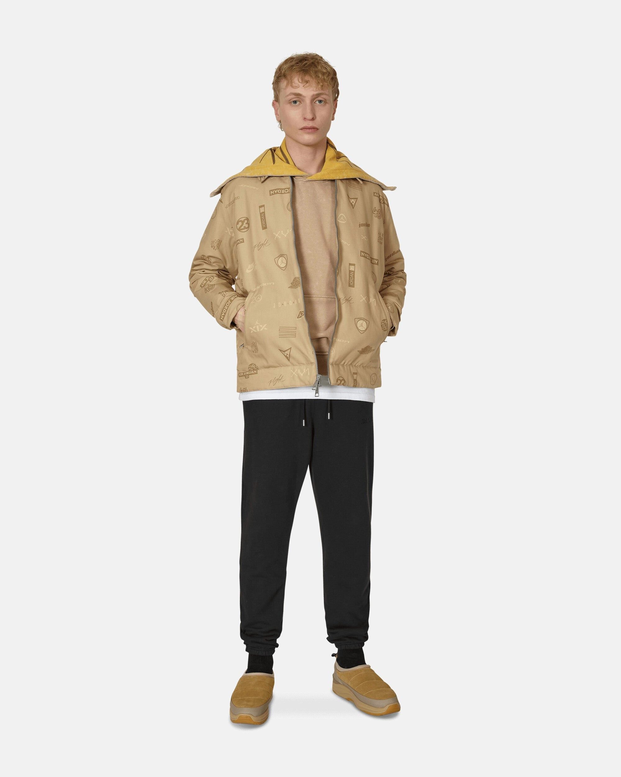Flight Heritage Printed Jacket Beige