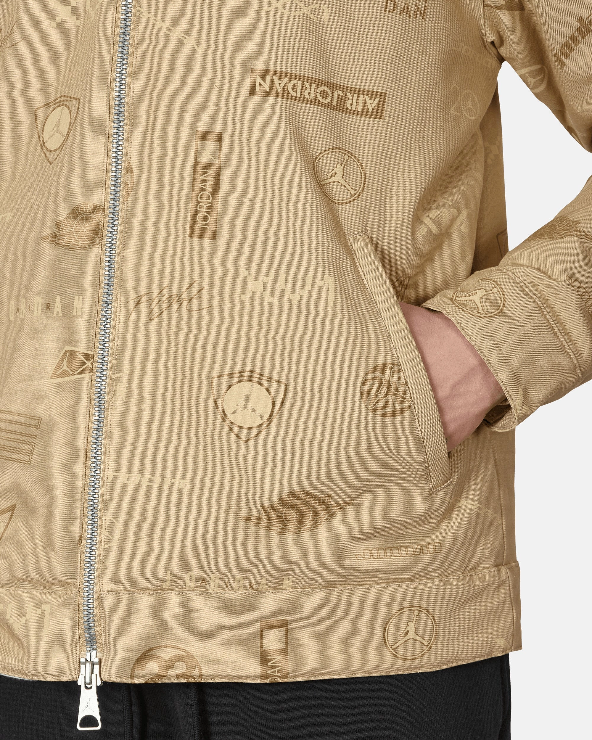 Flight Heritage Printed Jacket Beige