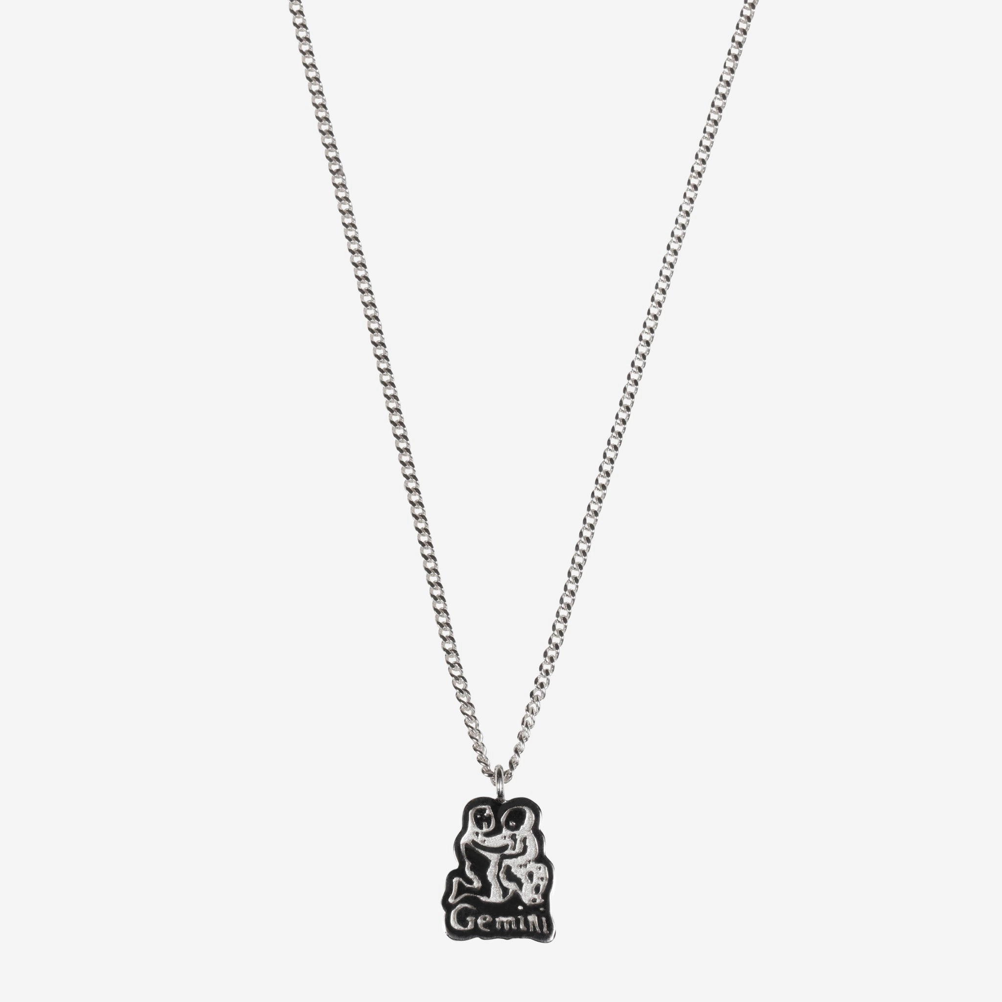 Gemini Pendant Silver