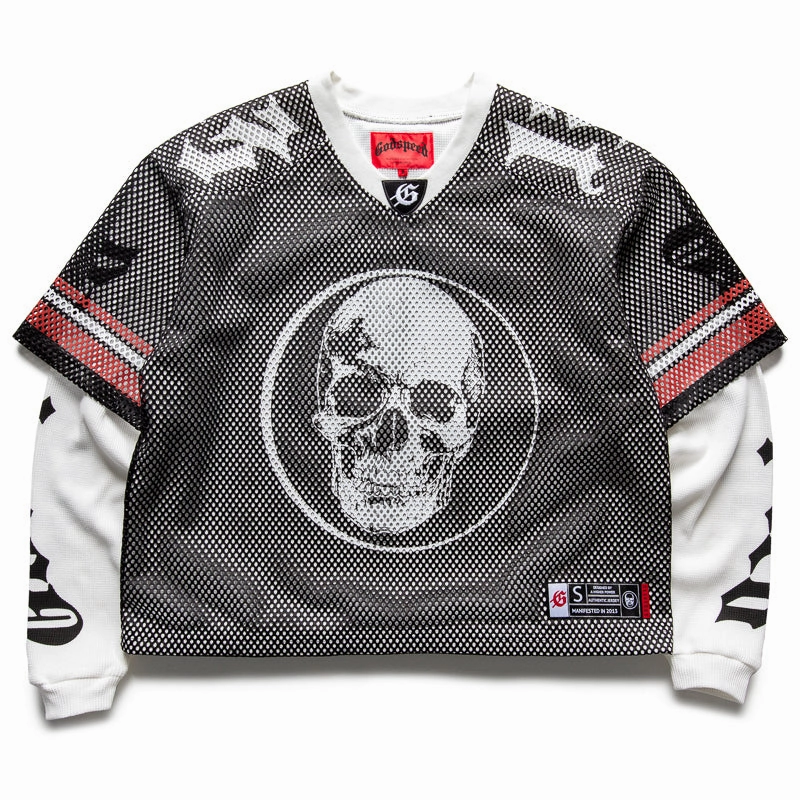 Godspeed New York TD Layered Jersey - Black/White