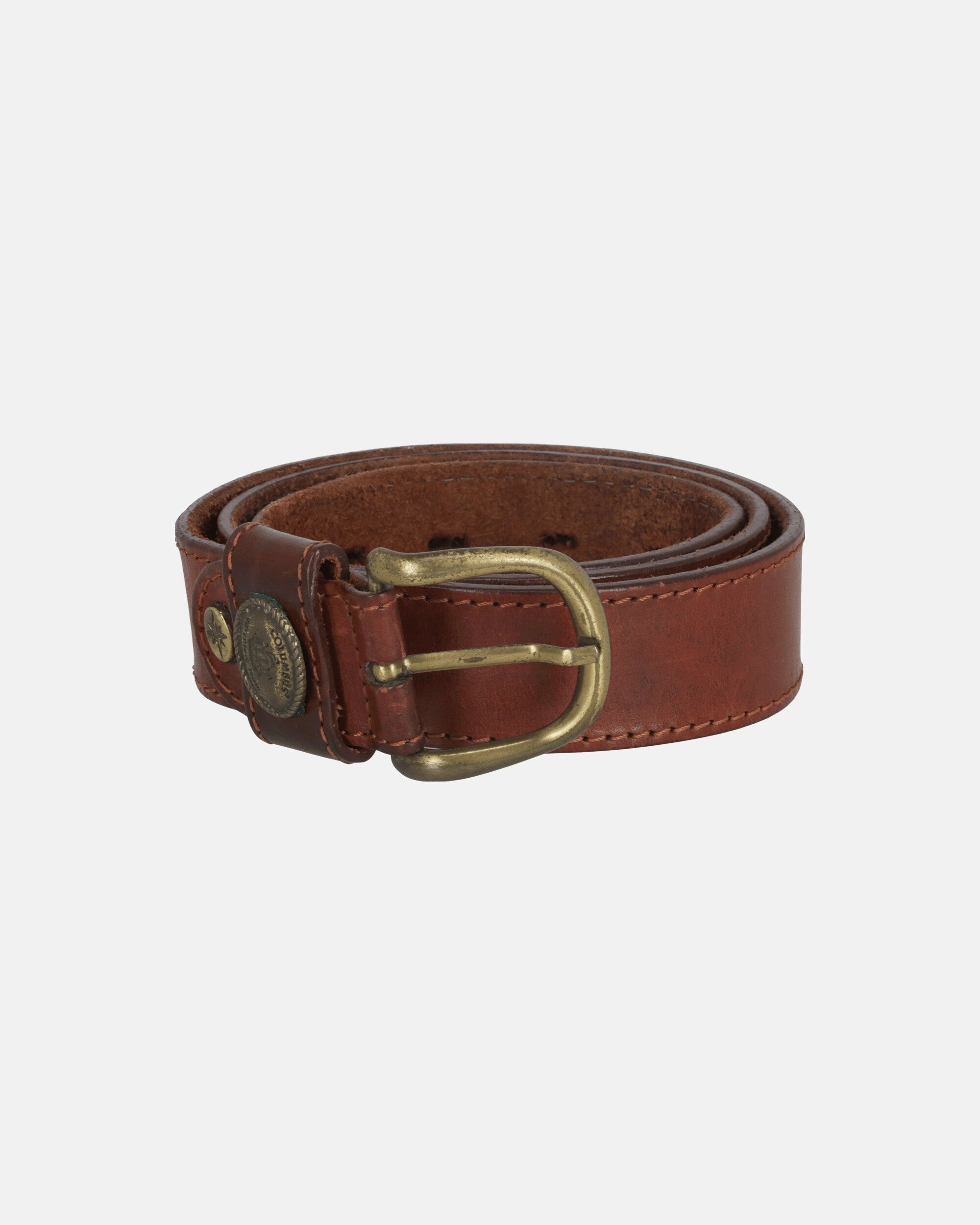 Golden Details Vintage Leather Brown
