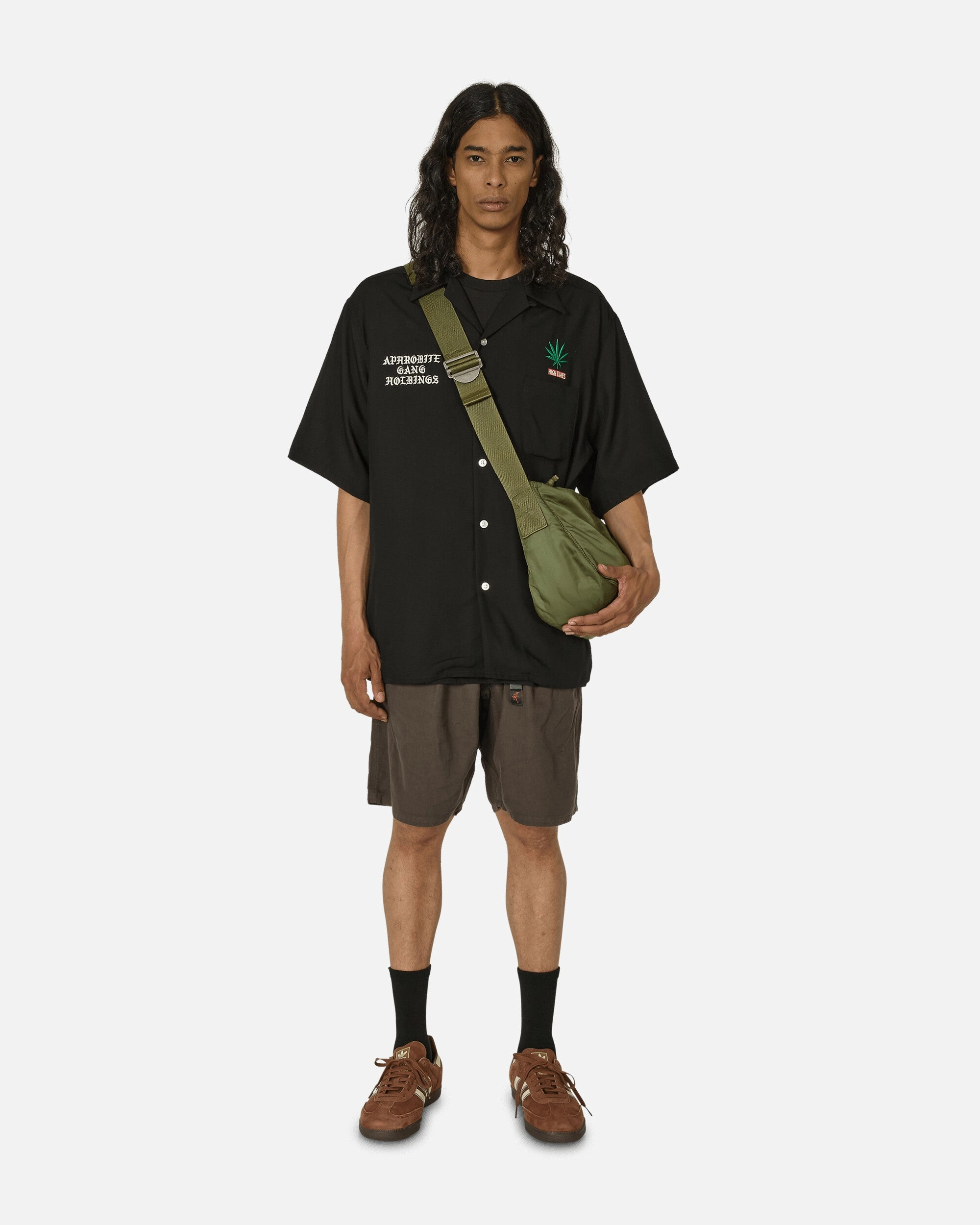 Gramicci x nonnative OZISM Walker Easy Shorts Charcoal