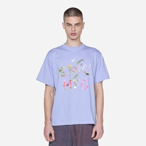 Grateful Short Sleeve T-Shirt Purple Flora