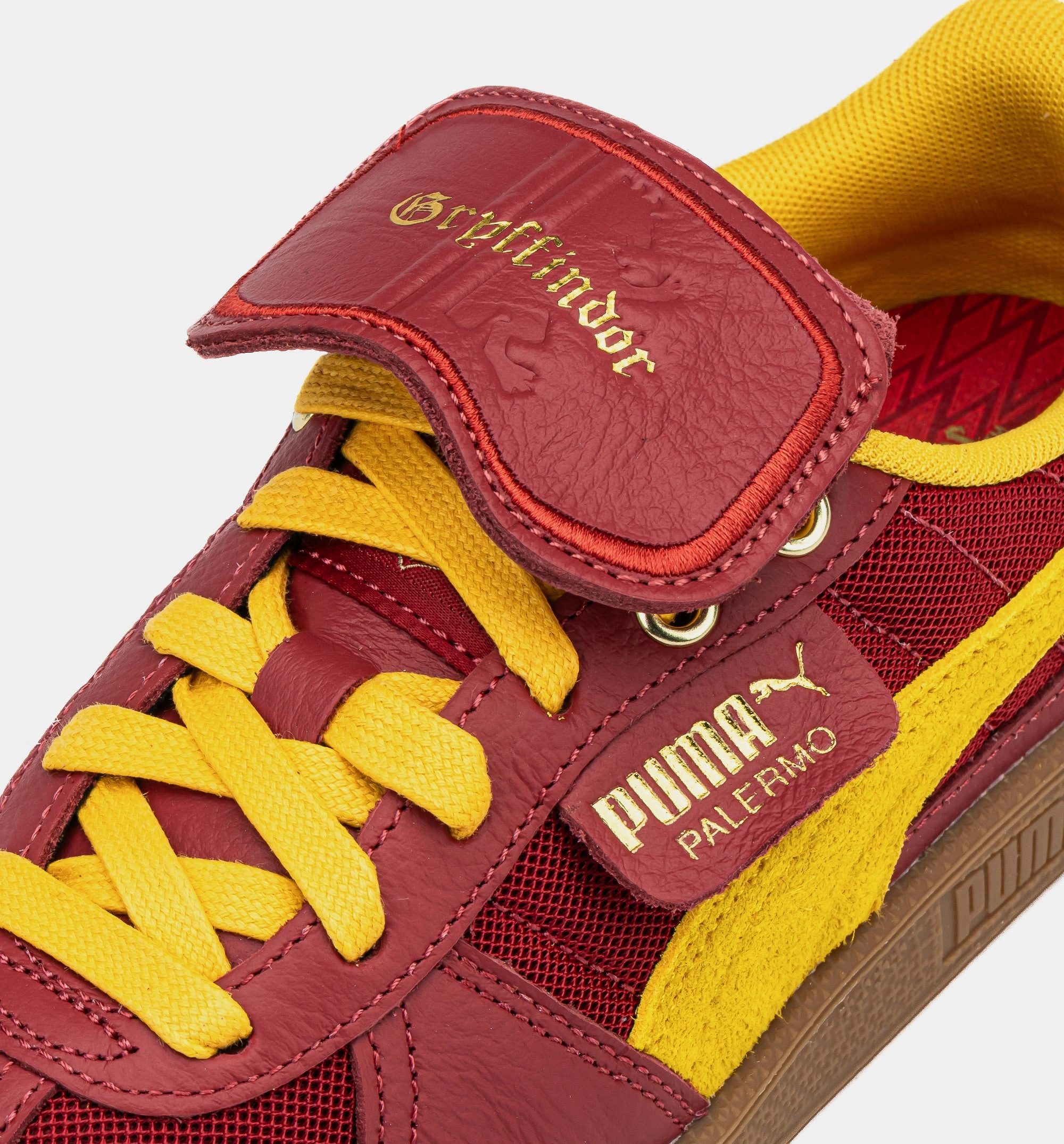 Harry Potter x Palermo Gryffindor Mens Lifestyle Shoe - Dark Crimson/Yellow Free Shipping