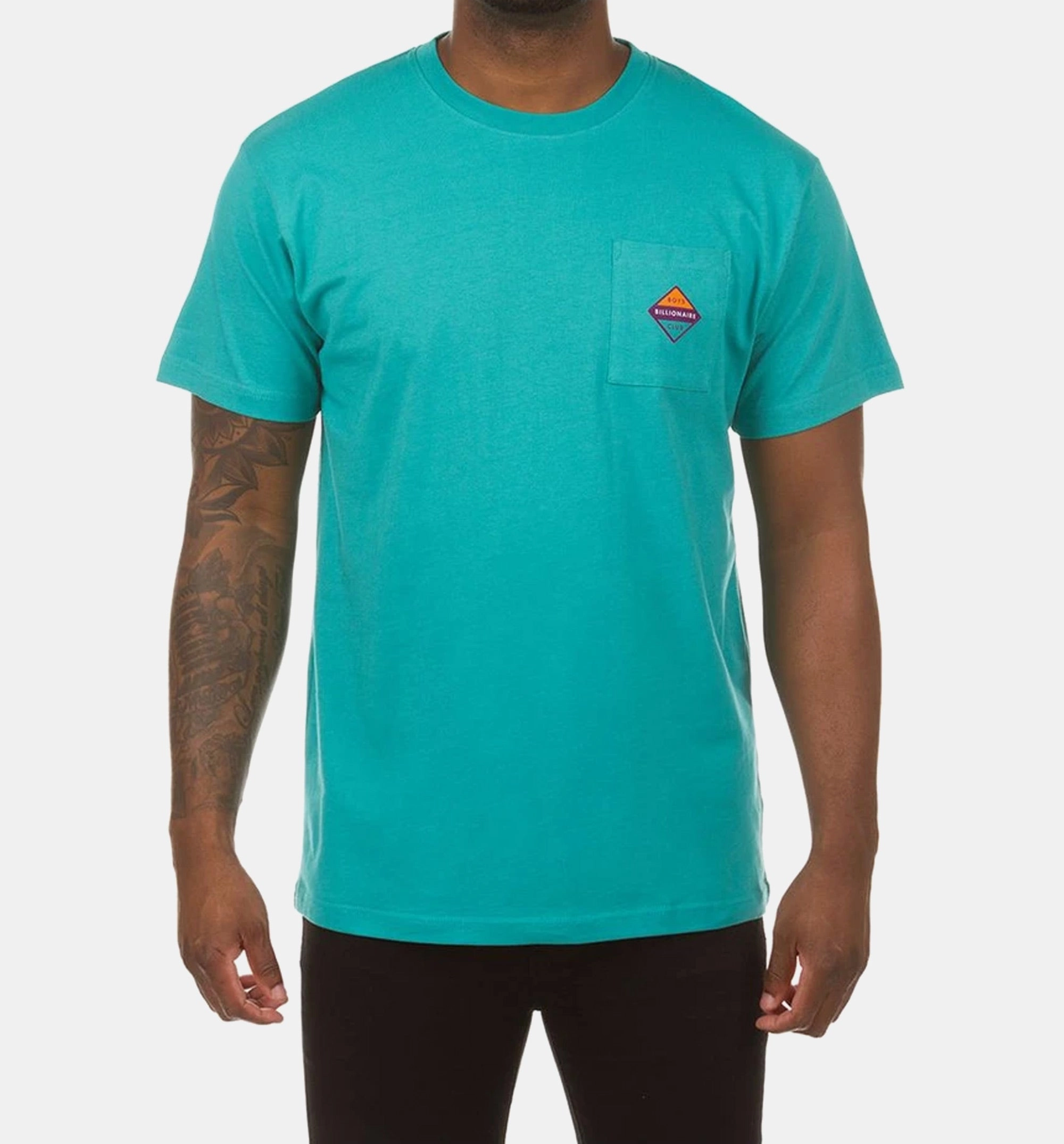 Harvest Short Sleeve Knit Mens T-Shirt - Blue